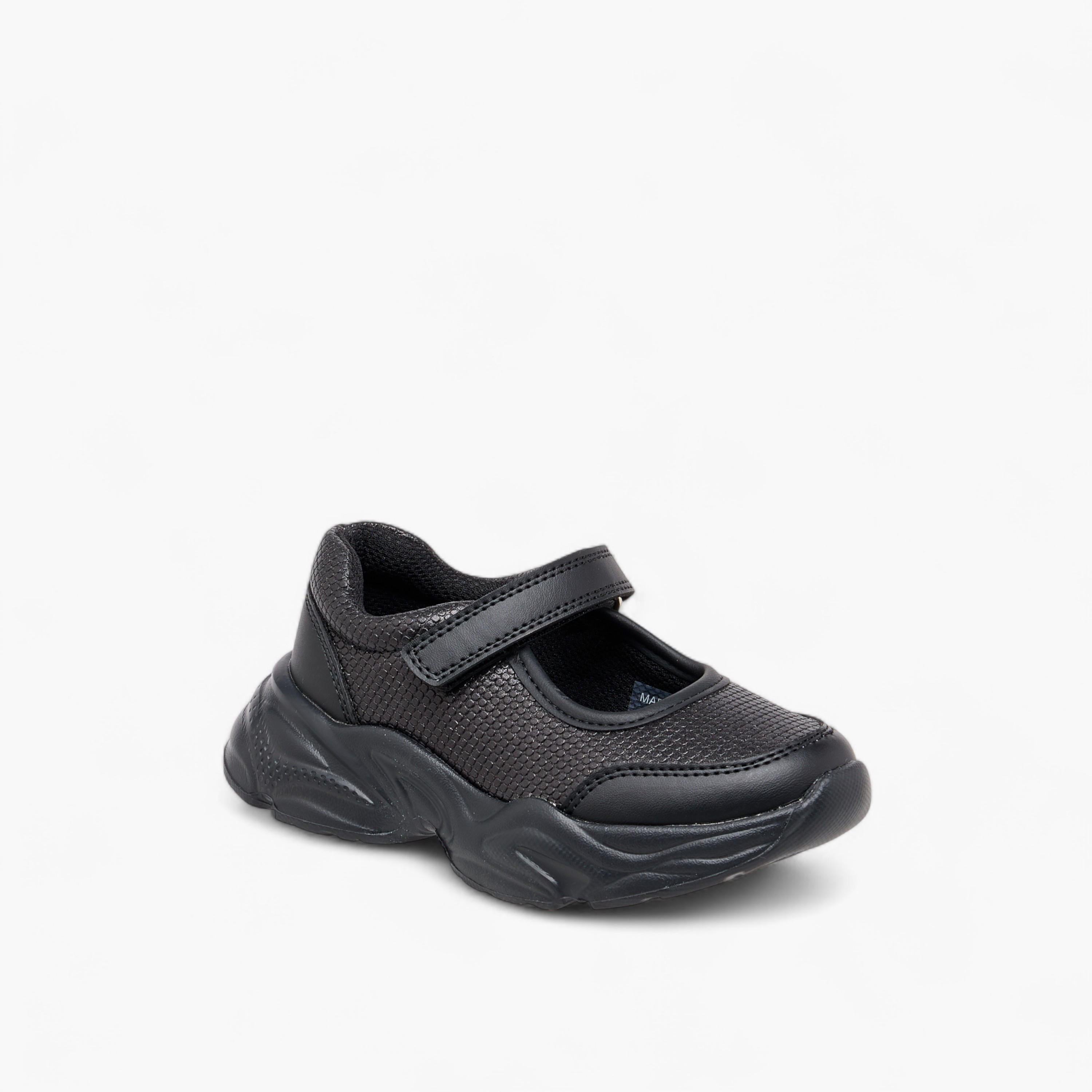حذاء مدرسي ماري جين بارز الملمس بشريط إغلاق لاصق من فلورا بيلا-girls-shoes-schoolshoes-image-2