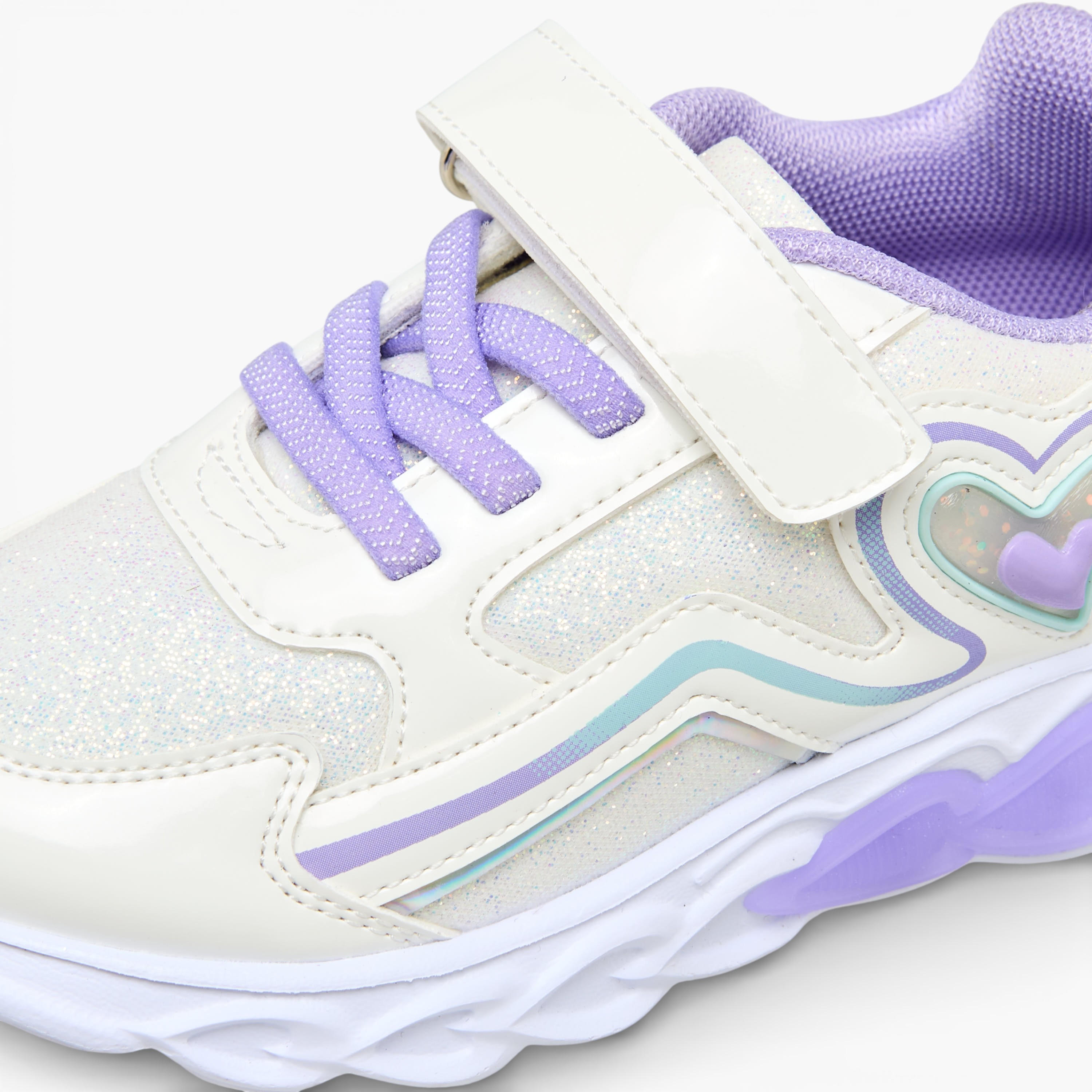 Flora Bella Girls Light-Up Ankle Sneakers-girls-shoes-sneakers-image-4