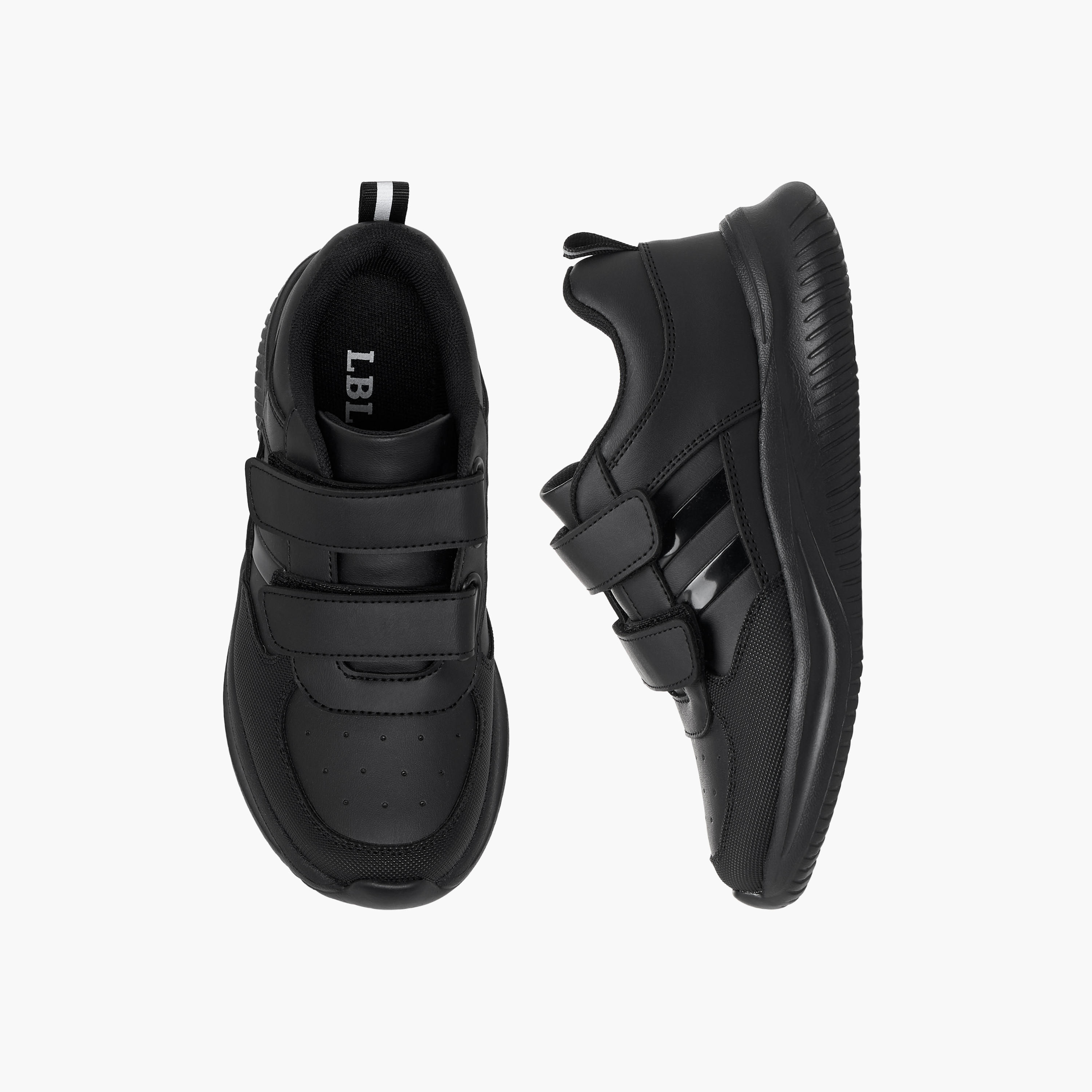 حذاء مدرسي بشريط إغلاق لاصق للأطفال من إل بي إل من شو إكسبرس-girls-shoes-sneakers-image-1
