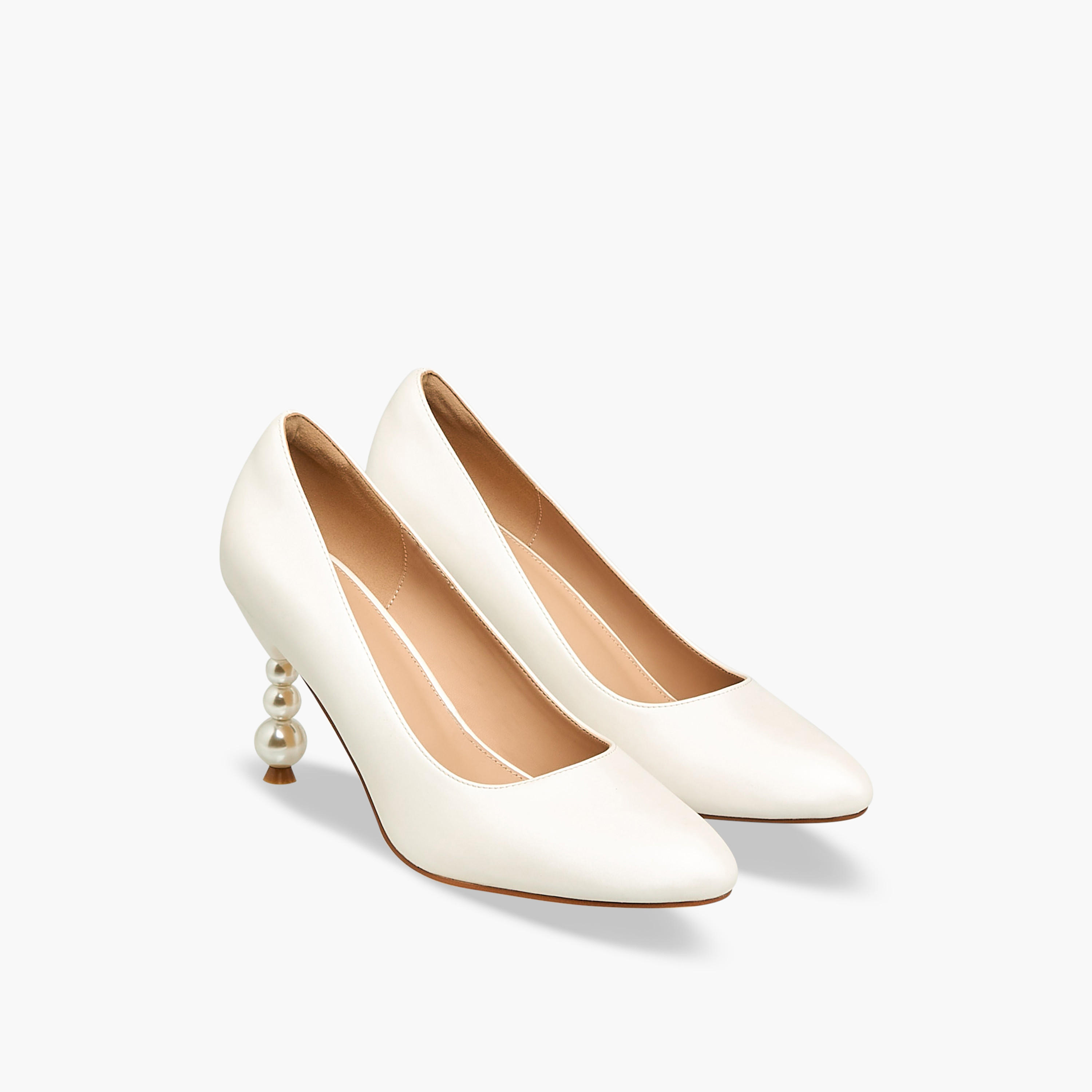 Flora Bella Women Pearl Shaped Heel Pumps-women-shoes-heels-image-1