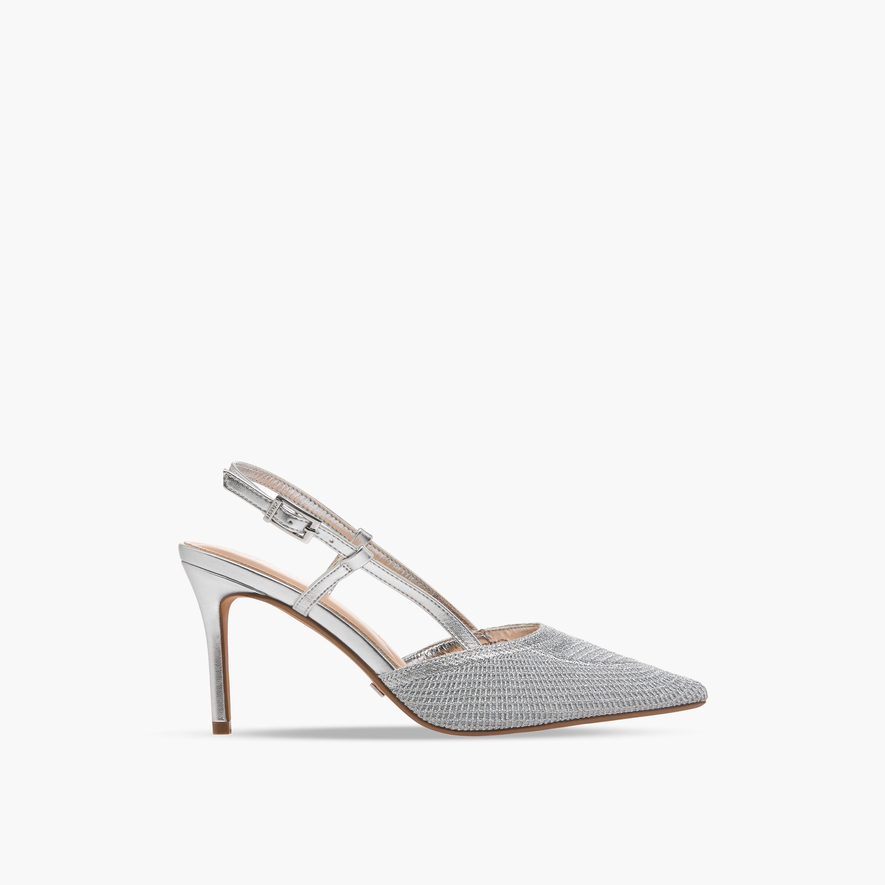 Women Celeste Textured Stiletto Slingback Heels-women-shoes-heels-image-3