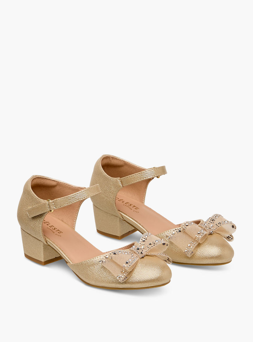 صندل بكعب عريض للبنات من سيليست-girls-shoes-sandals-image-1