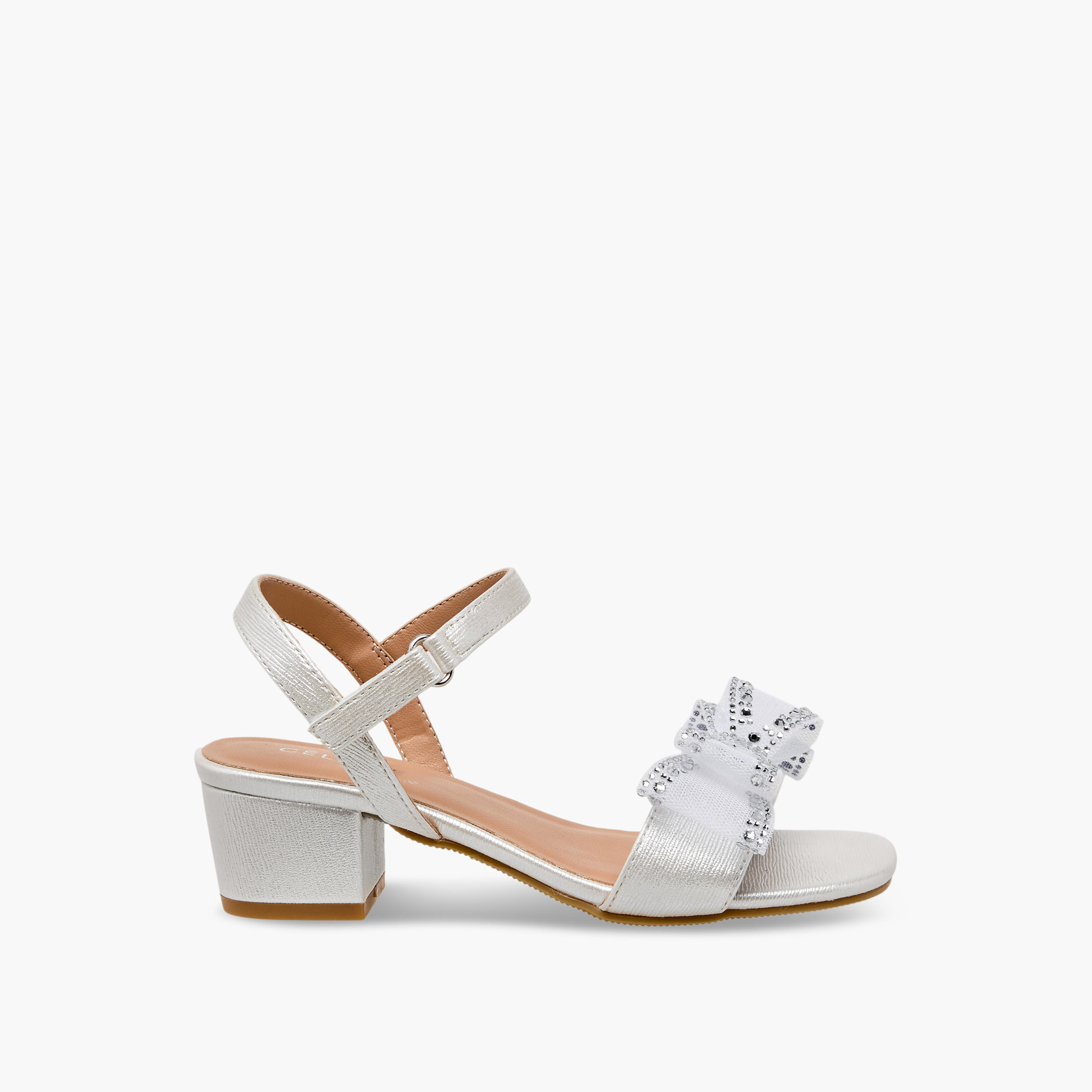 Celeste Girls Bow Embellished Sandals-girls-shoes-sandals-image-3