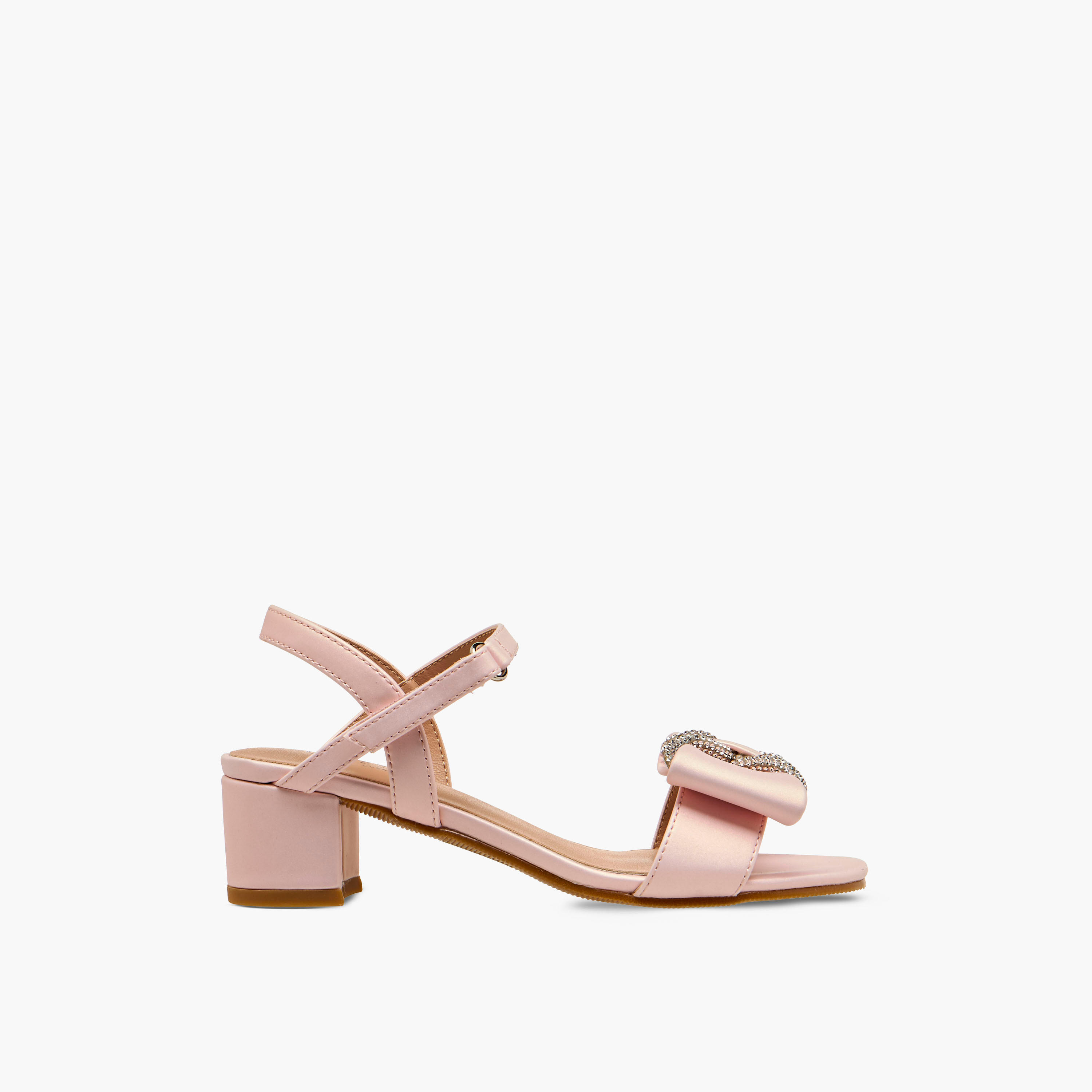 Celeste Girls Block Heel Sandals-girls-shoes-sandals-image-3