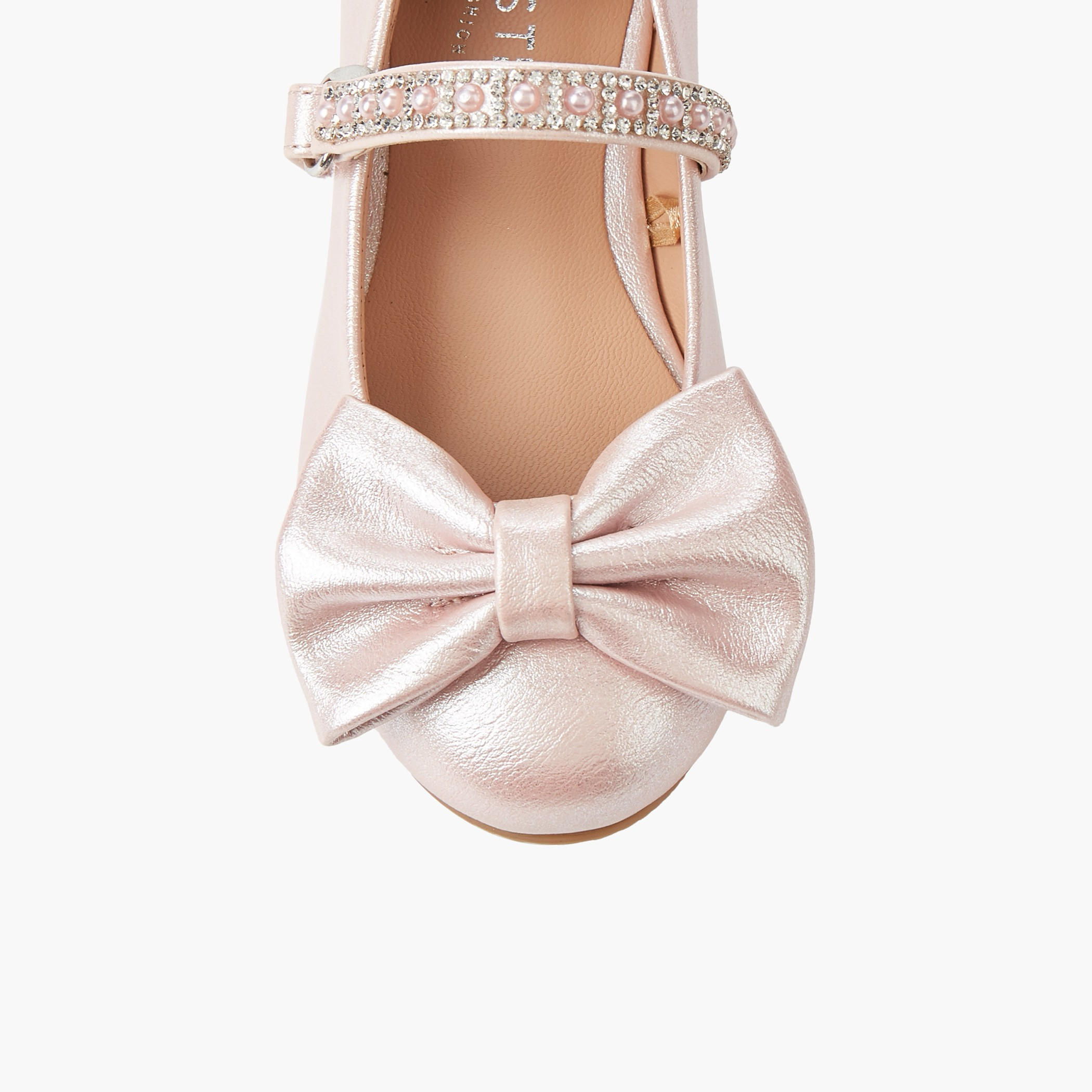 حذاء ماري جين مزين بفيونكة للبنات من سيليست-girls-shoes-maryjanes-image-5