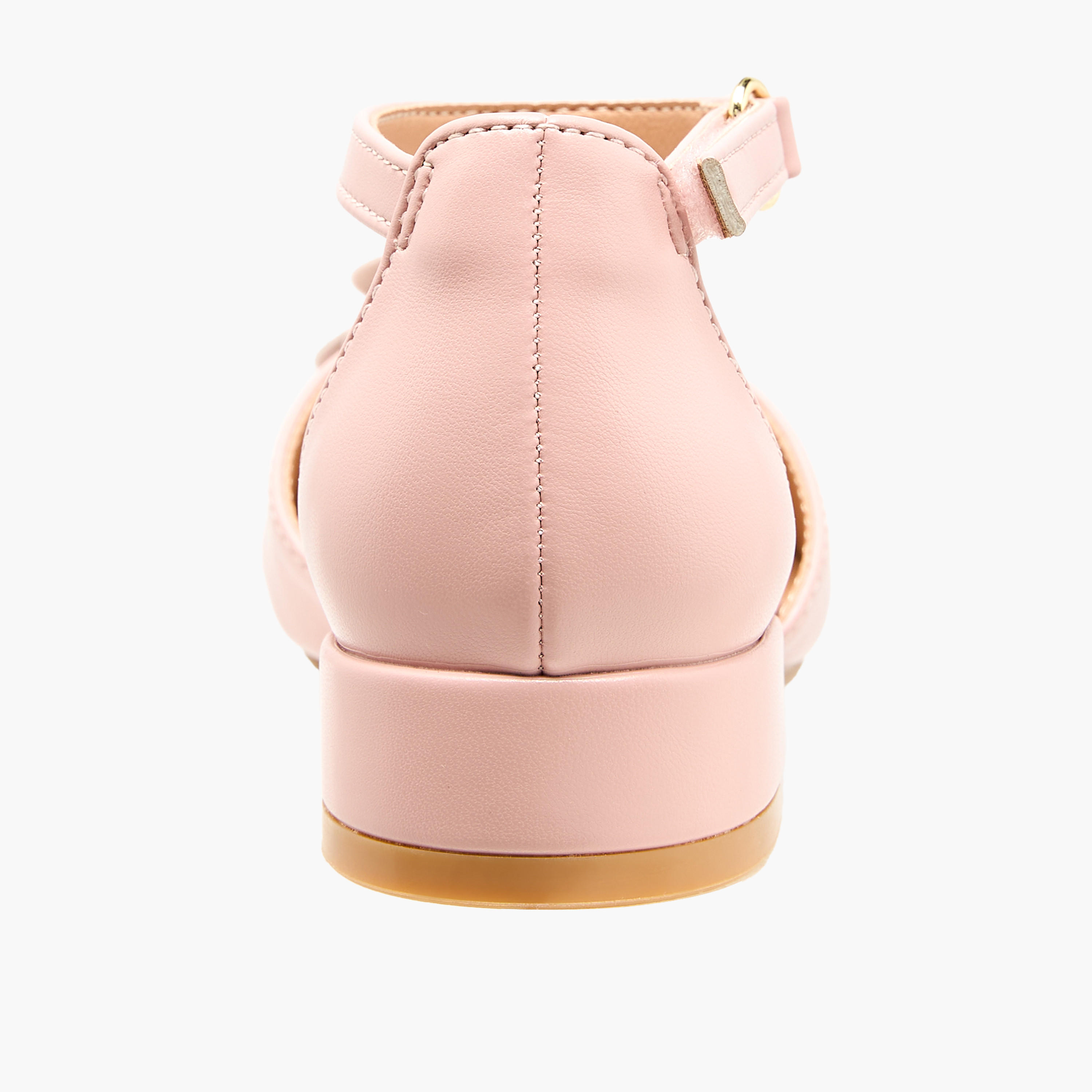Celeste Girls Block Heel Ankle Strap Shoes-girls-shoes-sandals-image-5