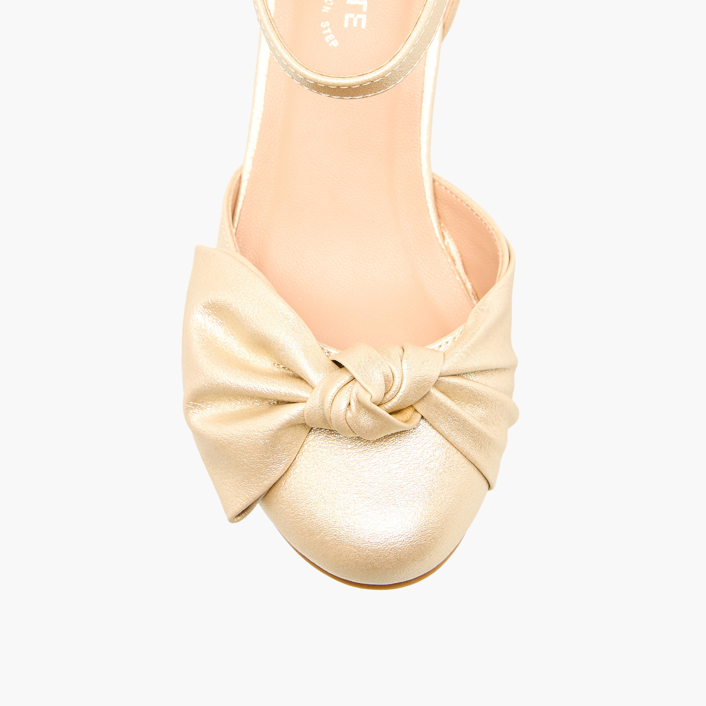 Celeste Girls Block Heel Ankle Strap Shoes-girls-shoes-sandals-image-4