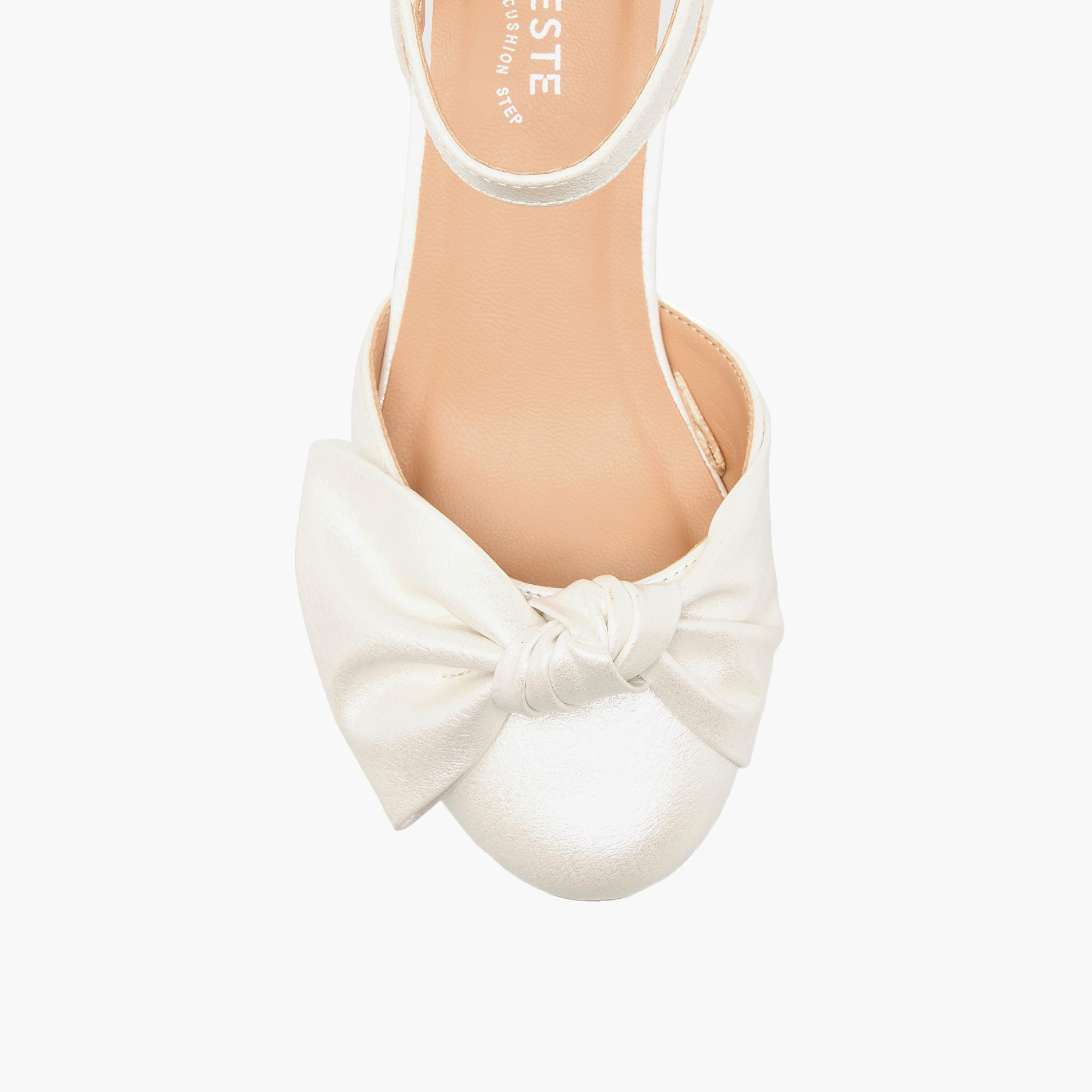 Celeste Girls Block Heel Ankle Strap Shoes-girls-shoes-sandals-image-4