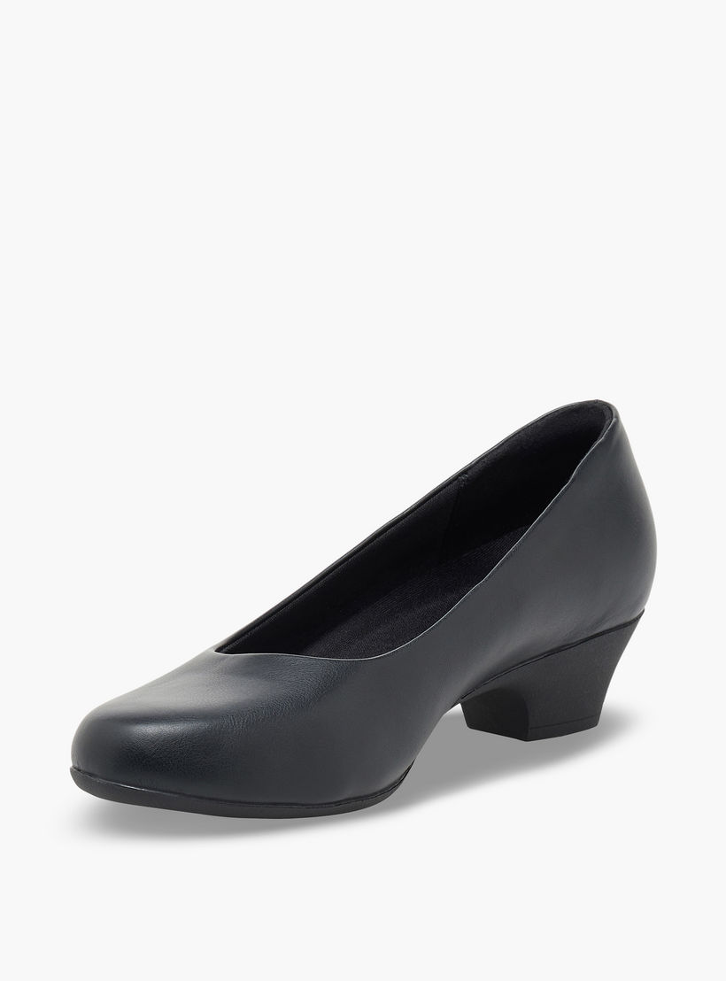 Le Confort Women Block Heel Pumps-women-shoes-sandals-heeled-image-4
