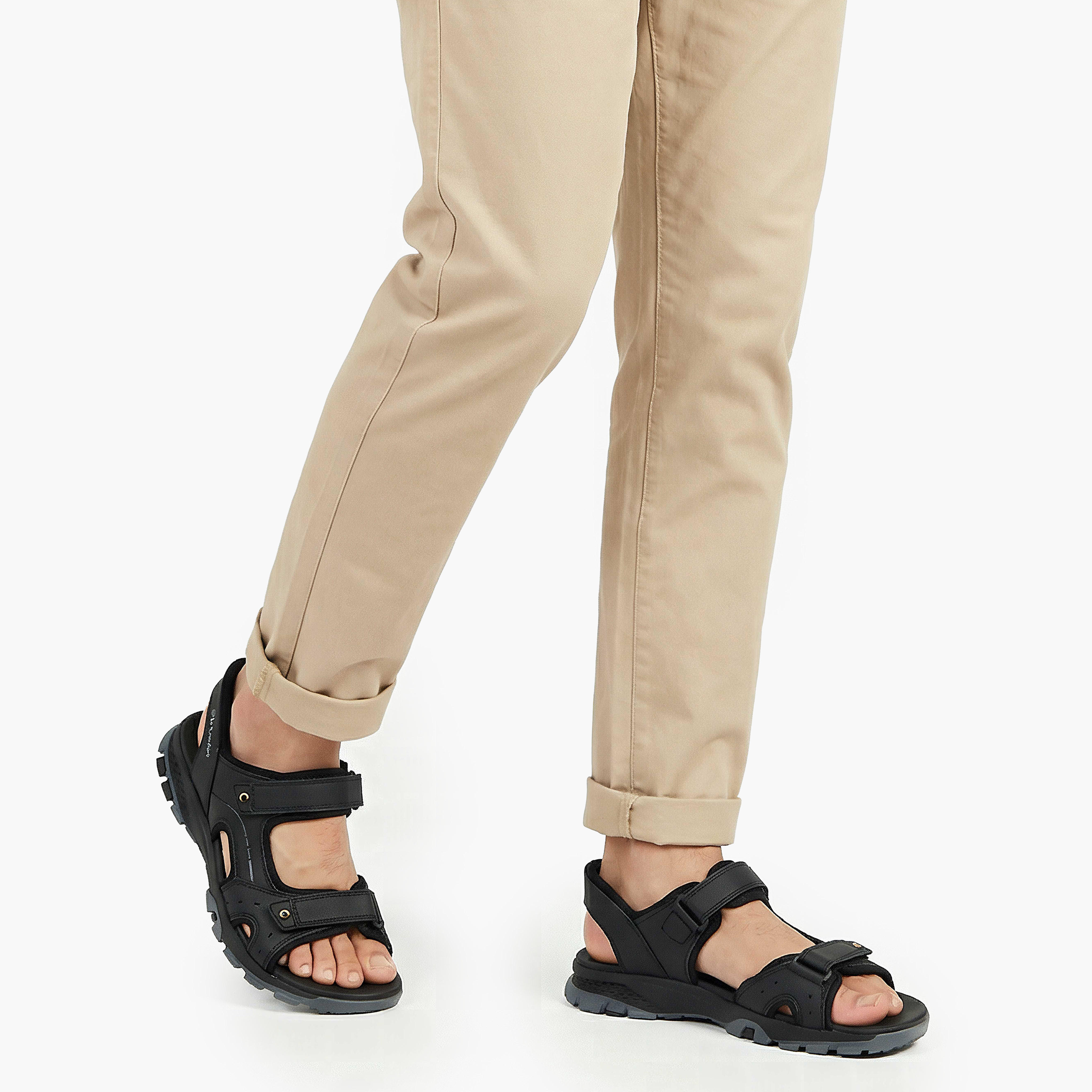 Le Confort Men Hook & Loop Comfort Sandals-men-shoes-sandals-image-2
