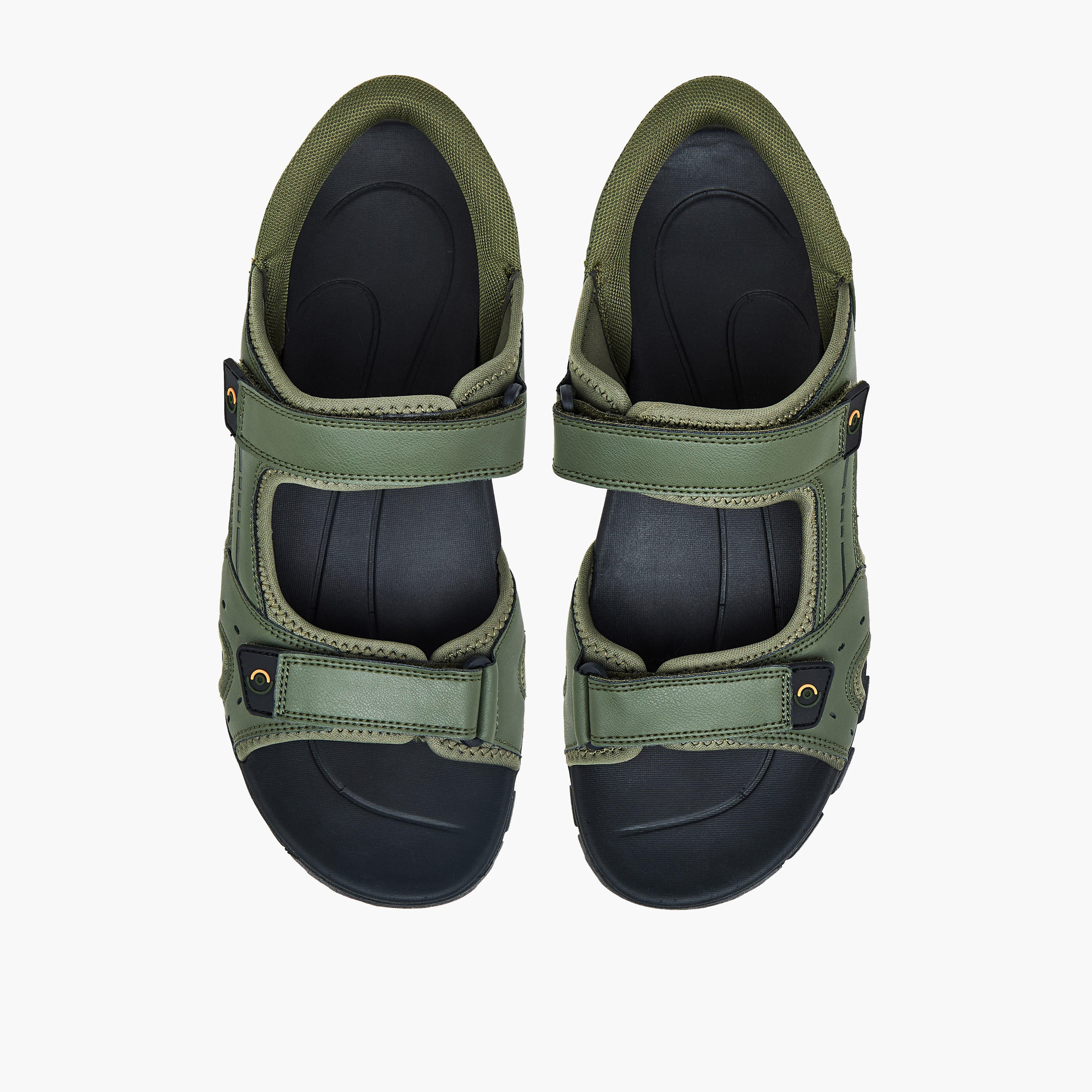 Le Confort Men Hook & Loop Comfort Sandals-men-shoes-sandals-image-1