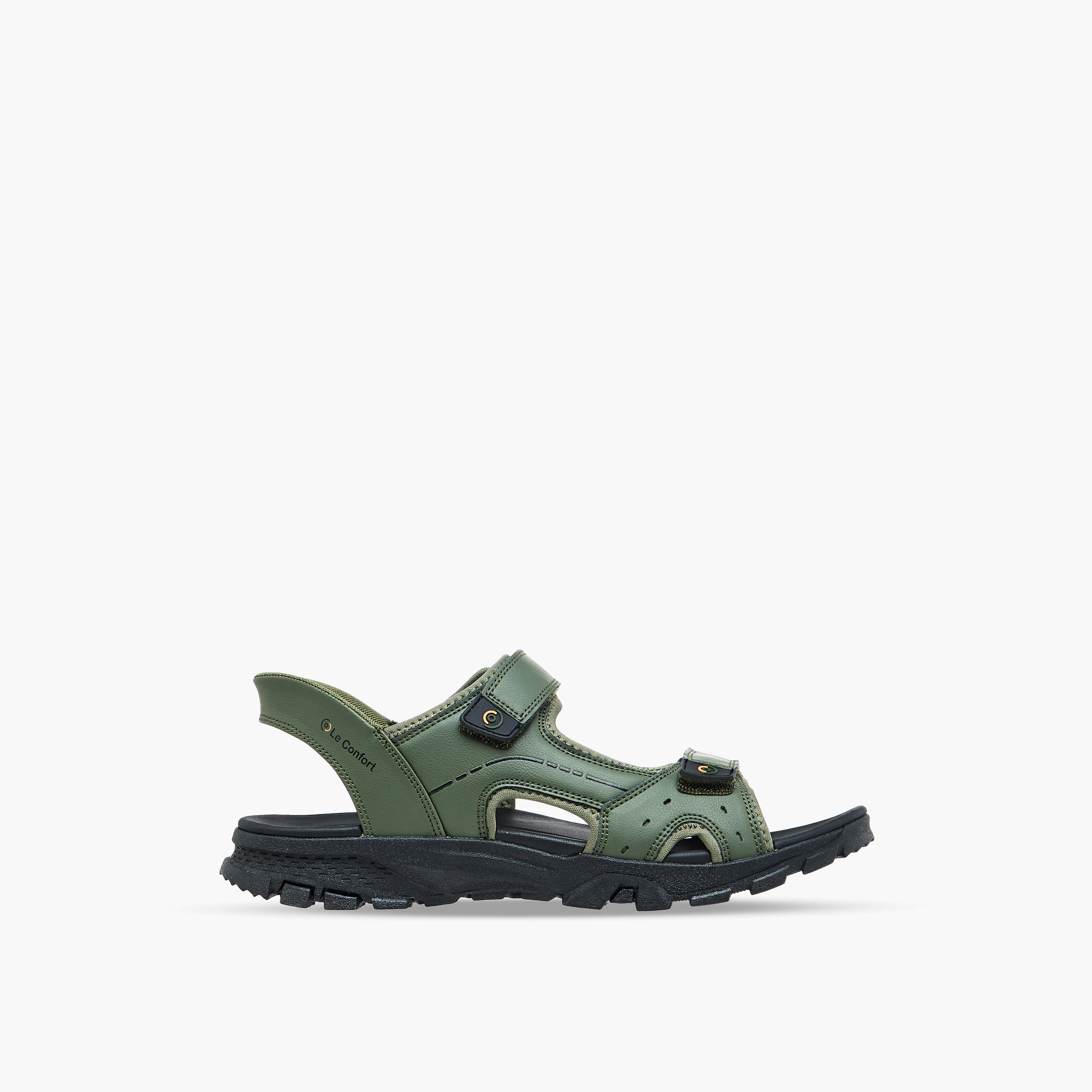 Le Confort Men Hook & Loop Comfort Sandals-men-shoes-sandals-image-2