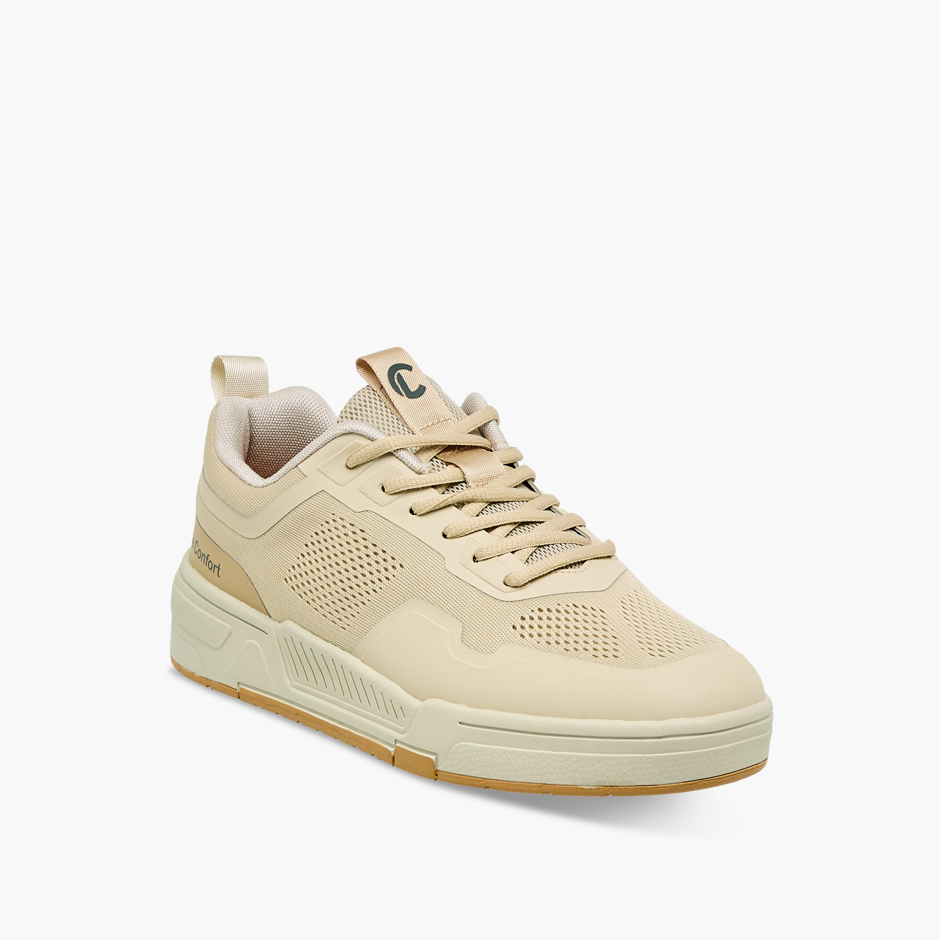 Le Confort Men Lace-Up Ankle Sneakers-men-shoes-sneakers-image-2