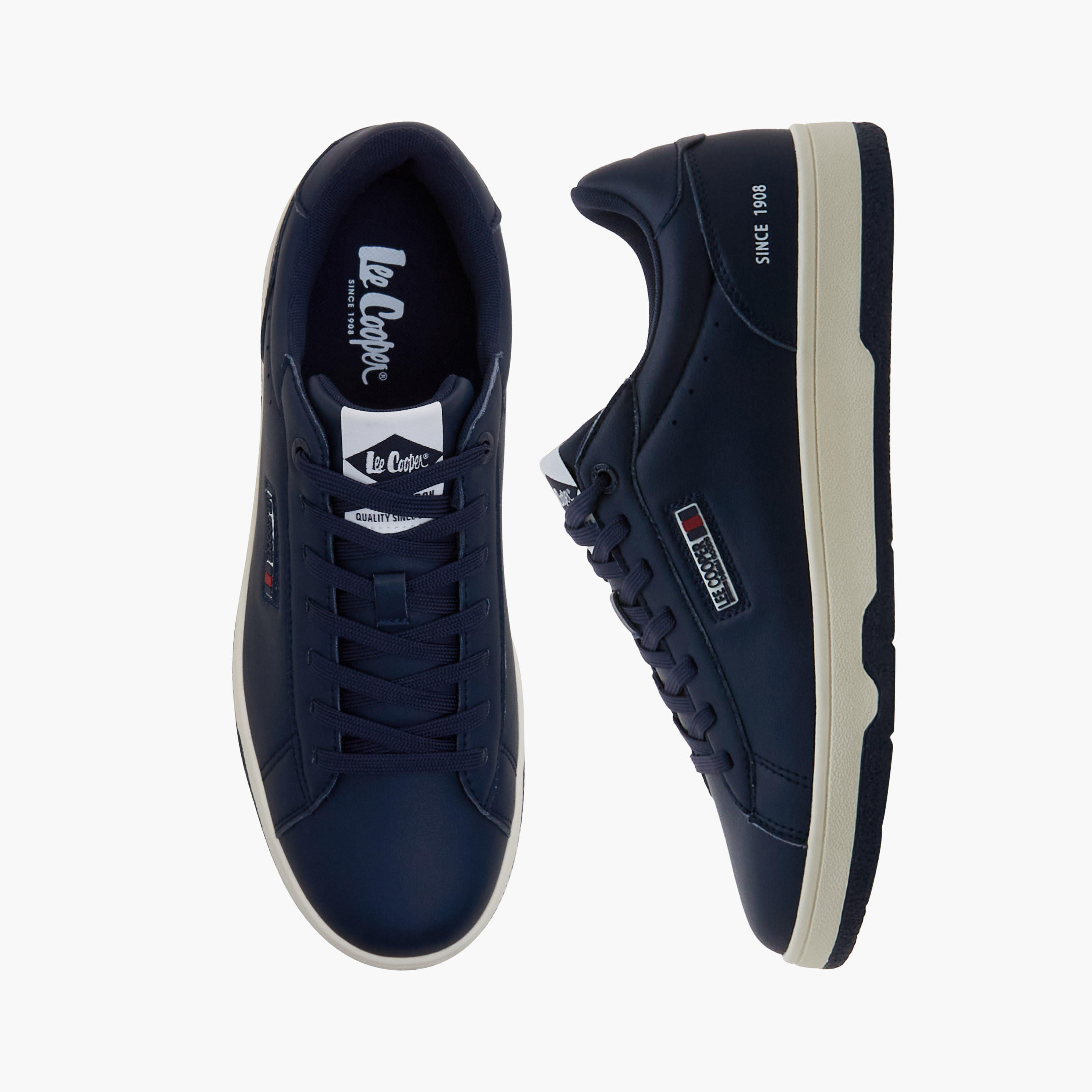 Lee Cooper Men Lace-Up Ortholite Sneakers-men-shoes-sneakers-image-1