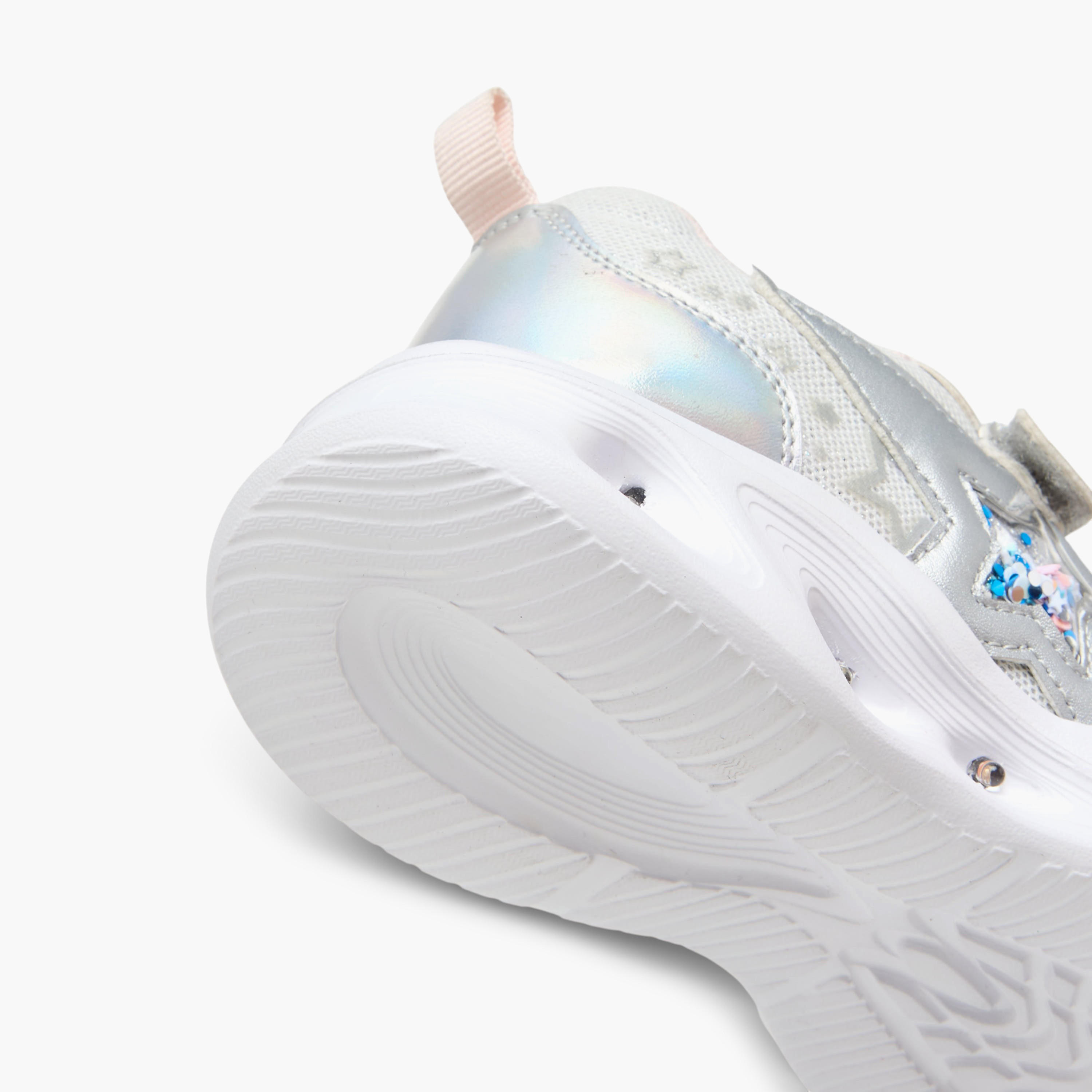 Flora Bella Girls Star Embellished Hook & Loop Sneakers-girls-shoes-sneakers-image-4