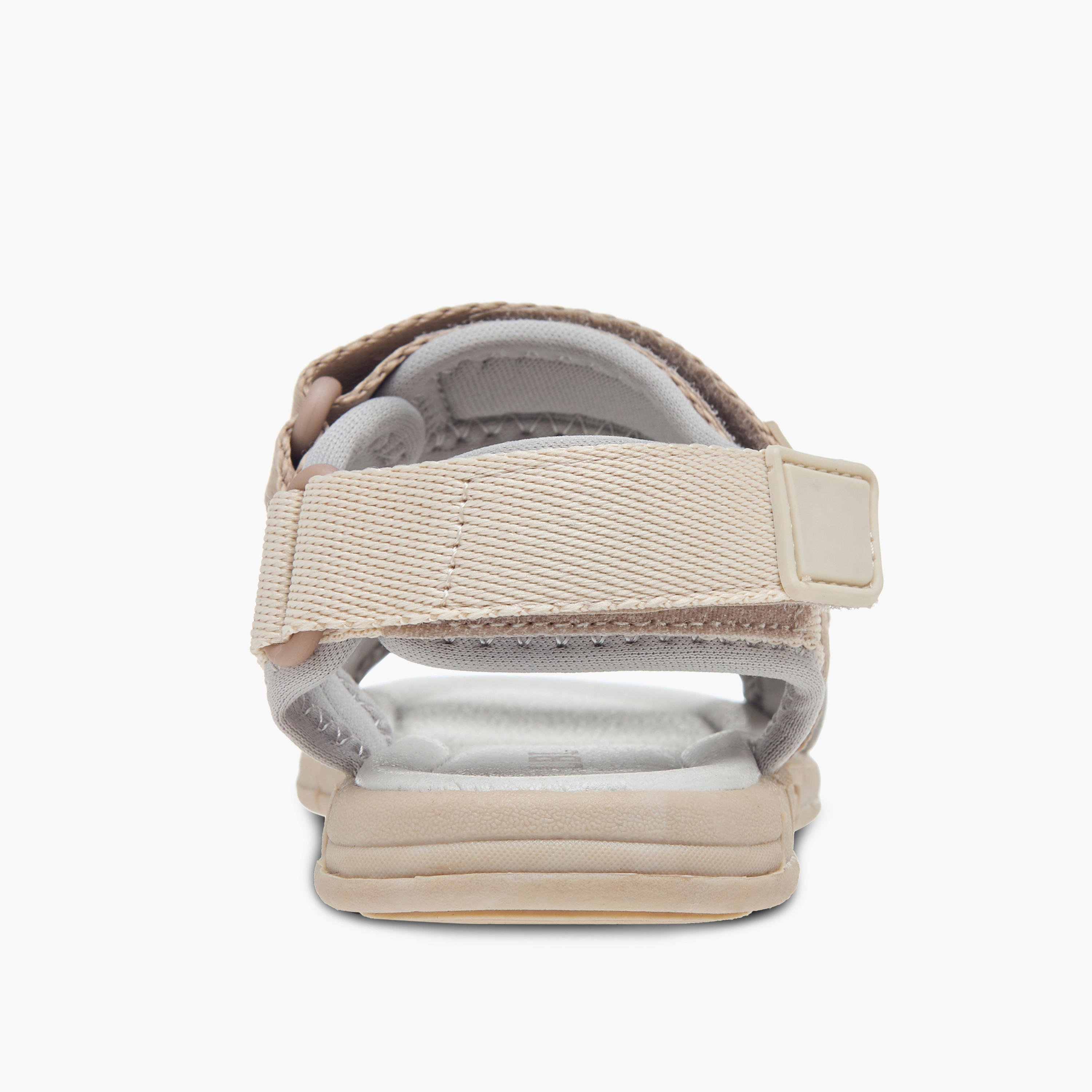 LBL by Shoexpress Colourblock Sandals with Hook and Loop Closure-boys-shoes-sandals-image-4