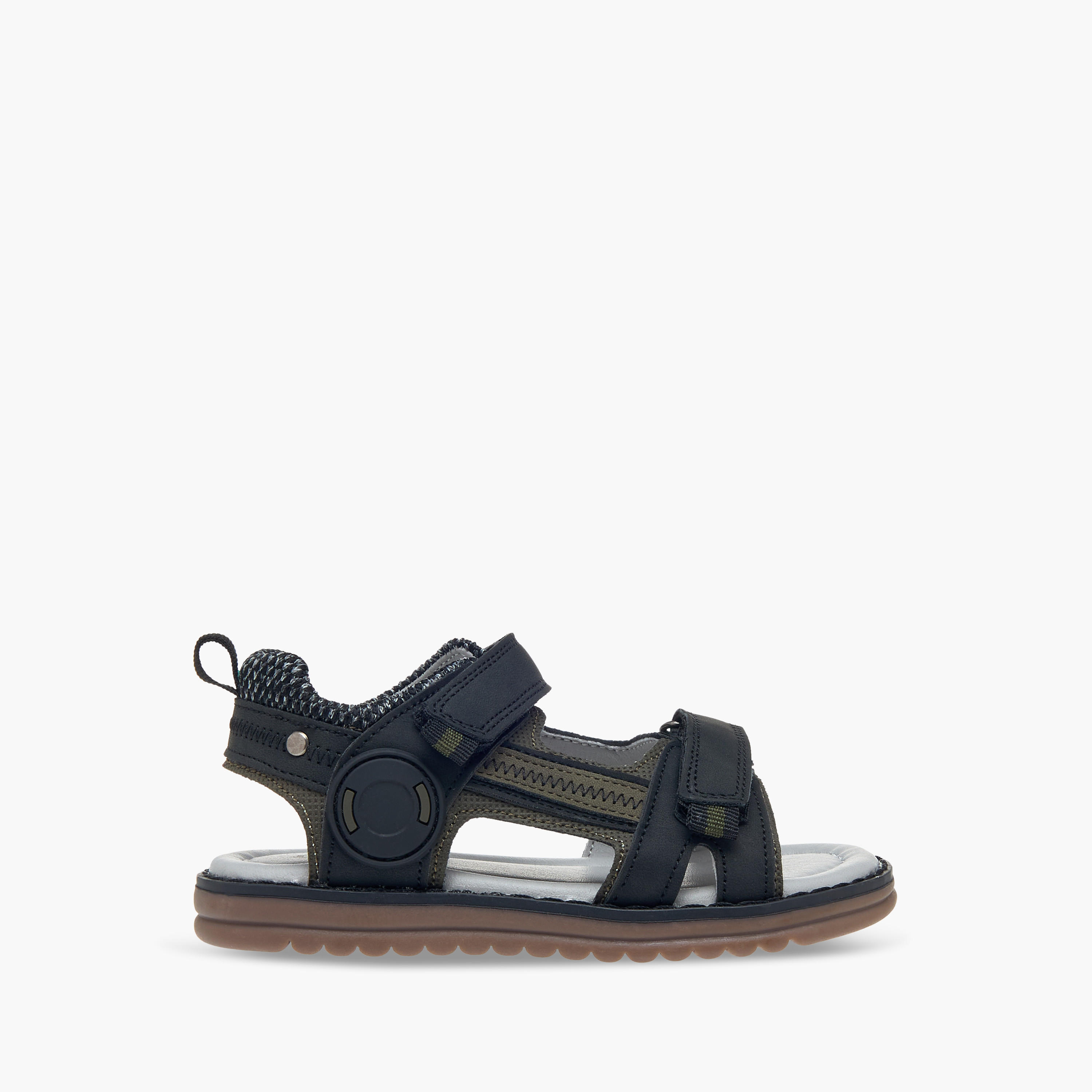 صندل بقوالب ملونة وشريط إغلاق من أل بي أل من شو إكسبريس-boys-shoes-sandals-image-2