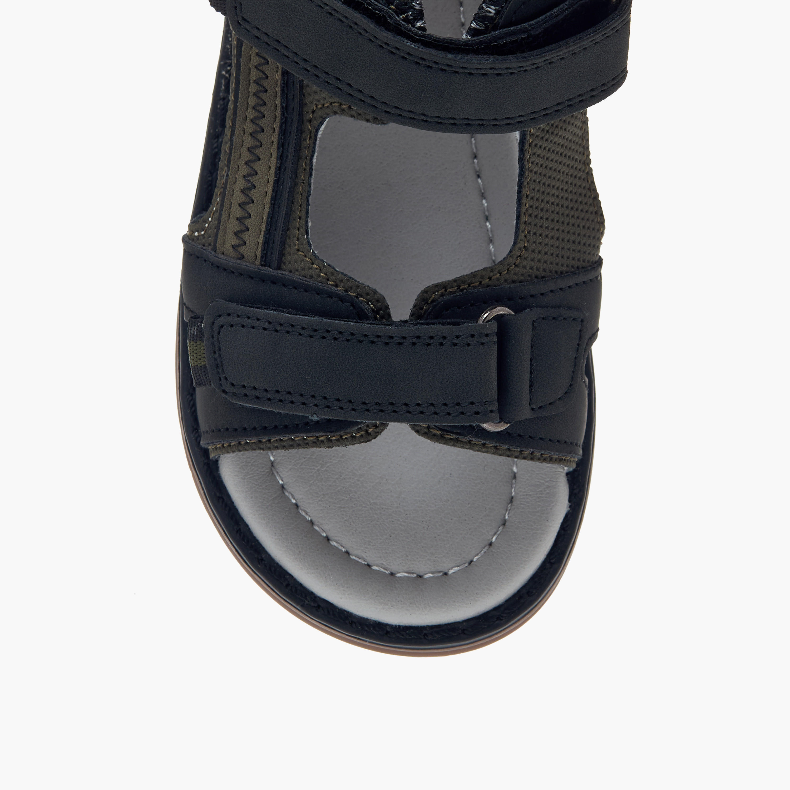 صندل بقوالب ملونة وشريط إغلاق من أل بي أل من شو إكسبريس-boys-shoes-sandals-image-3