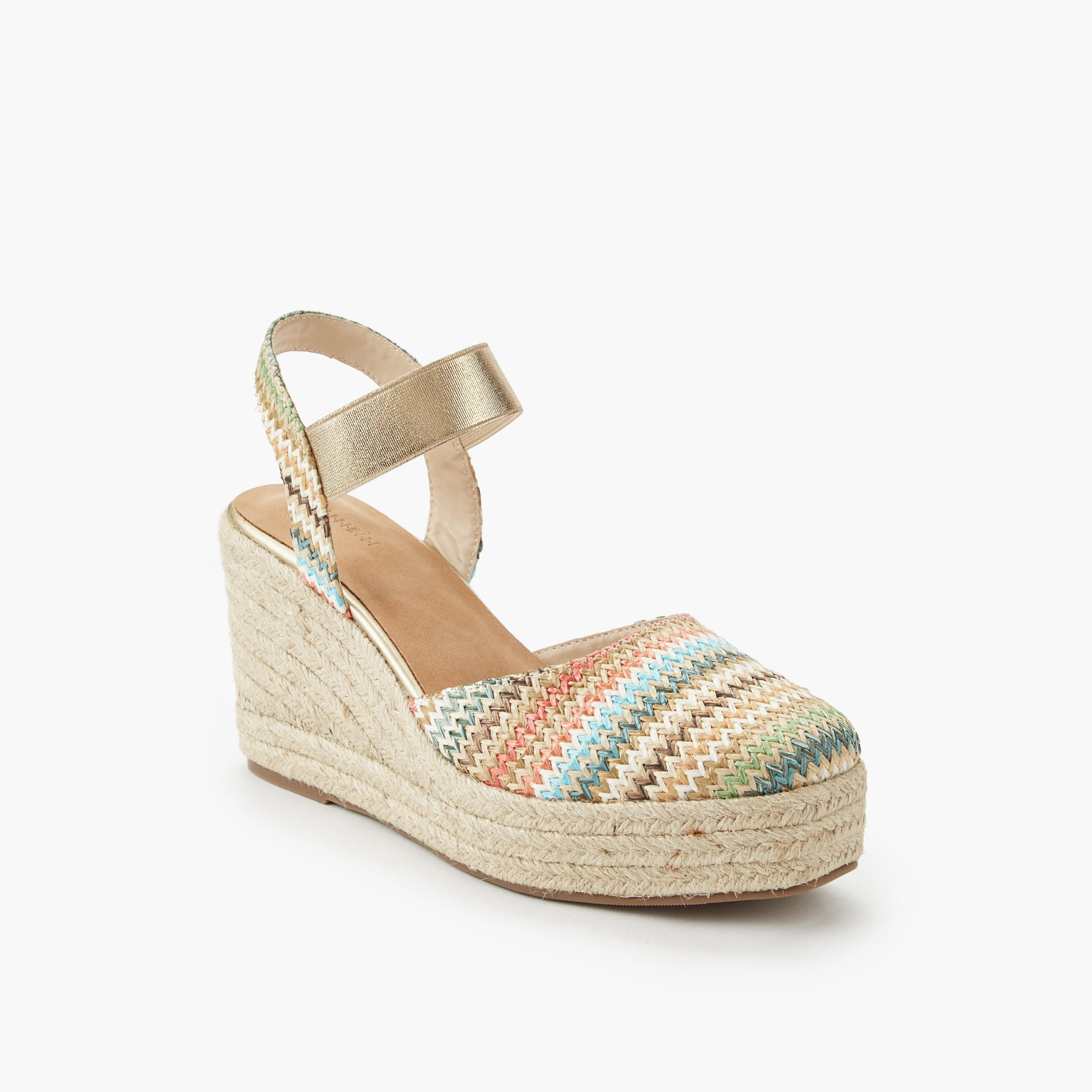 Peppermint Women Wedge Heel Espadrille Sandals-women-shoes-flats-espadrilles-image-2