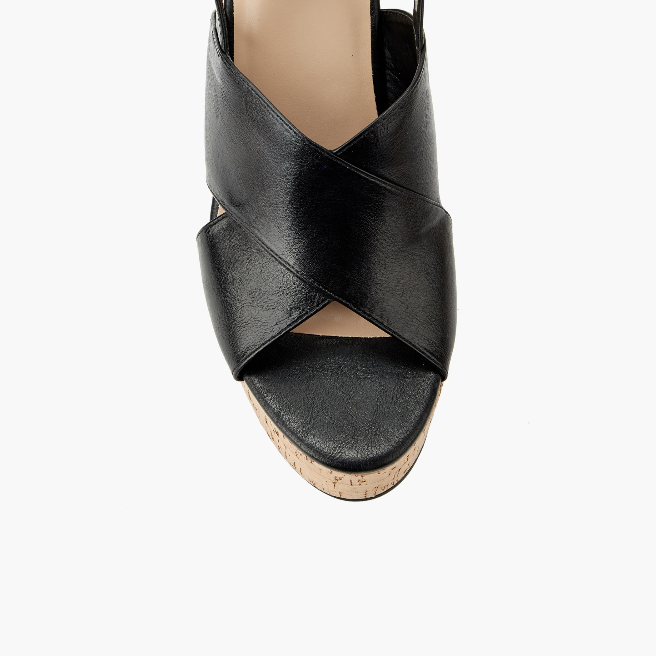 Surestep Women Lightweight Wedge Heel Sandals with Buckle Detailing-women-shoes-sandals-heeled-image-5