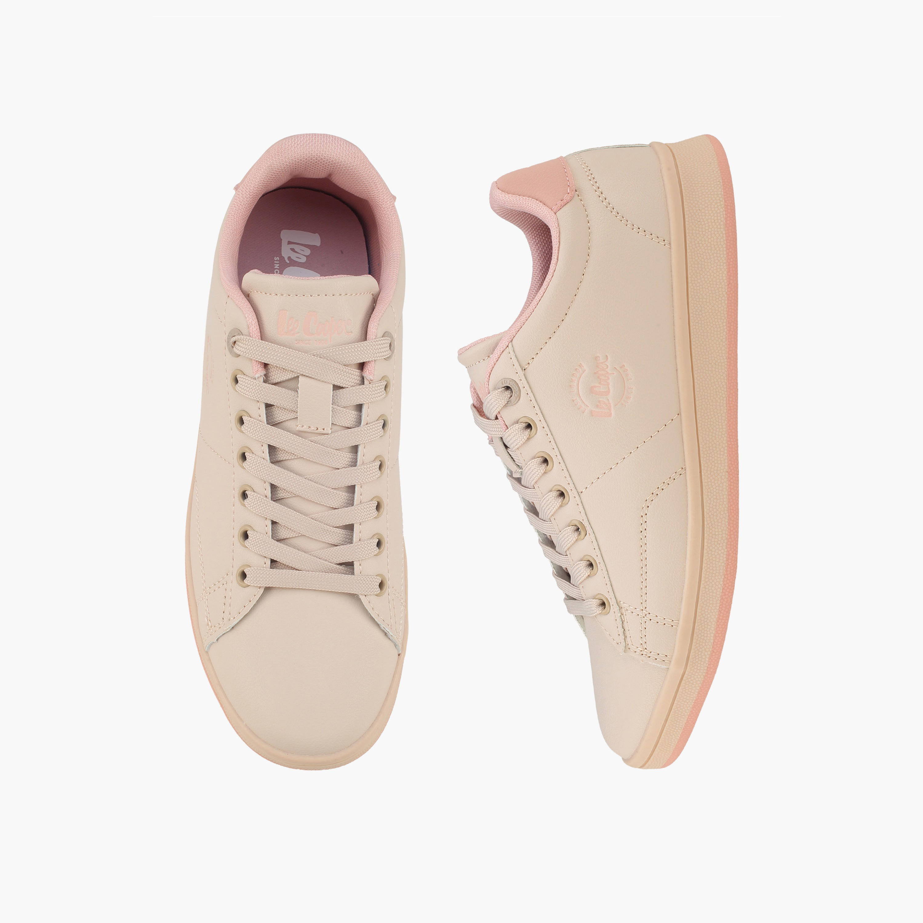 Lee Cooper Women Lace-Up Ankle Sneakers-women-shoes-sneakers-image-1