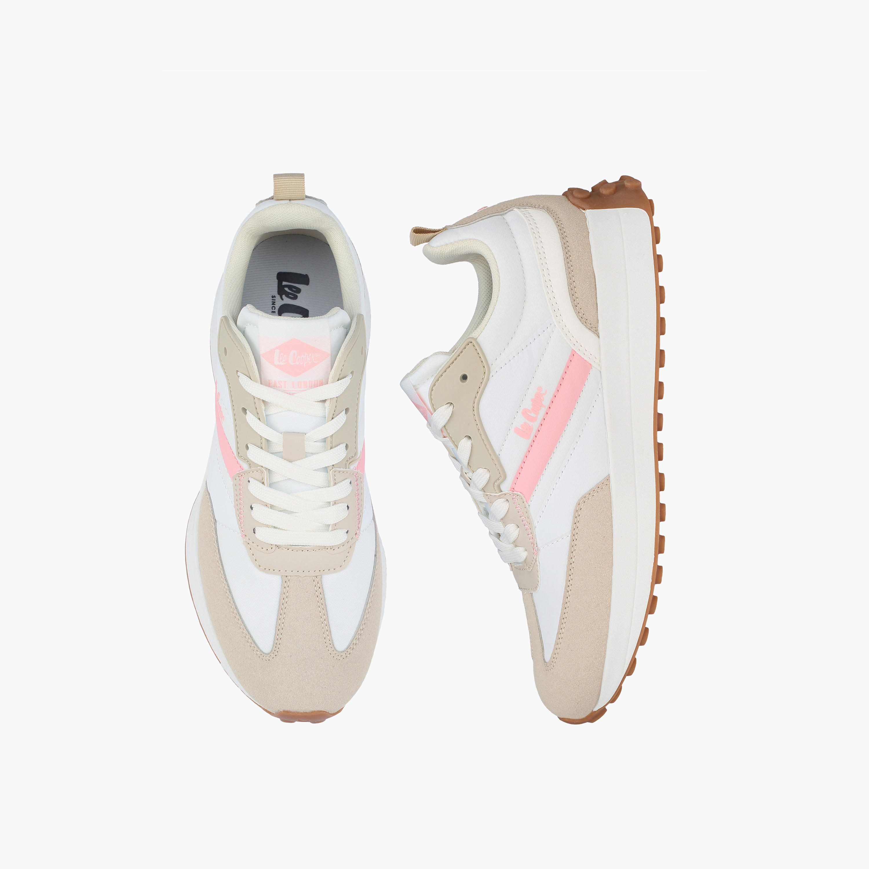 Lee Cooper Women Lace-Up Ankle Sneakers-women-shoes-sneakers-image-1
