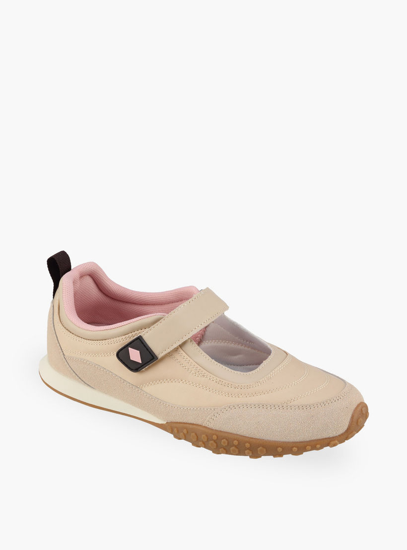 حذاء سنيكرز للنساء بشريط إغلاق لاصق من لي كوبر-women-shoes-ballerinas-image-2
