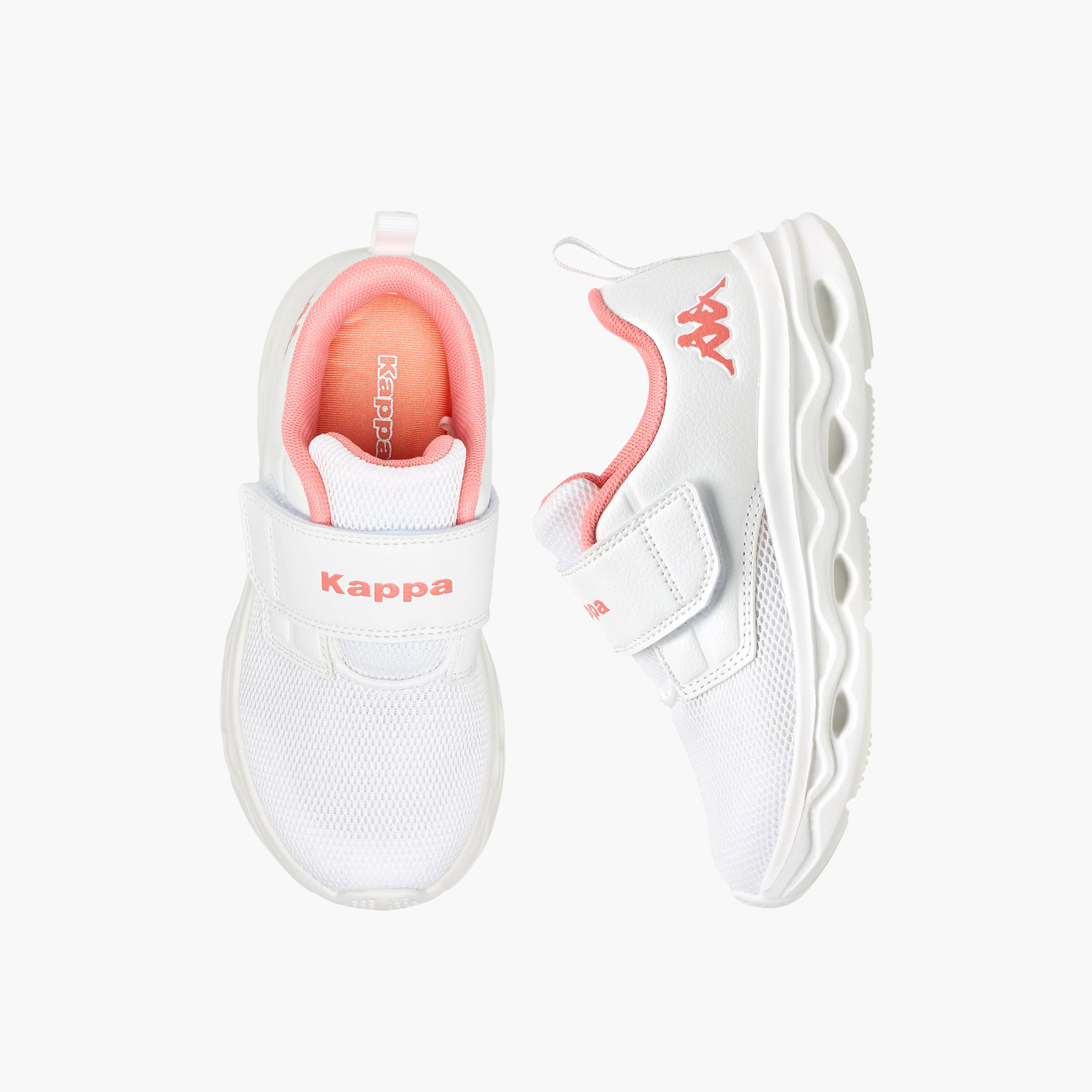 Kappa Girls Hook & Loop Sports Shoes-girls-shoes-sports-image-1