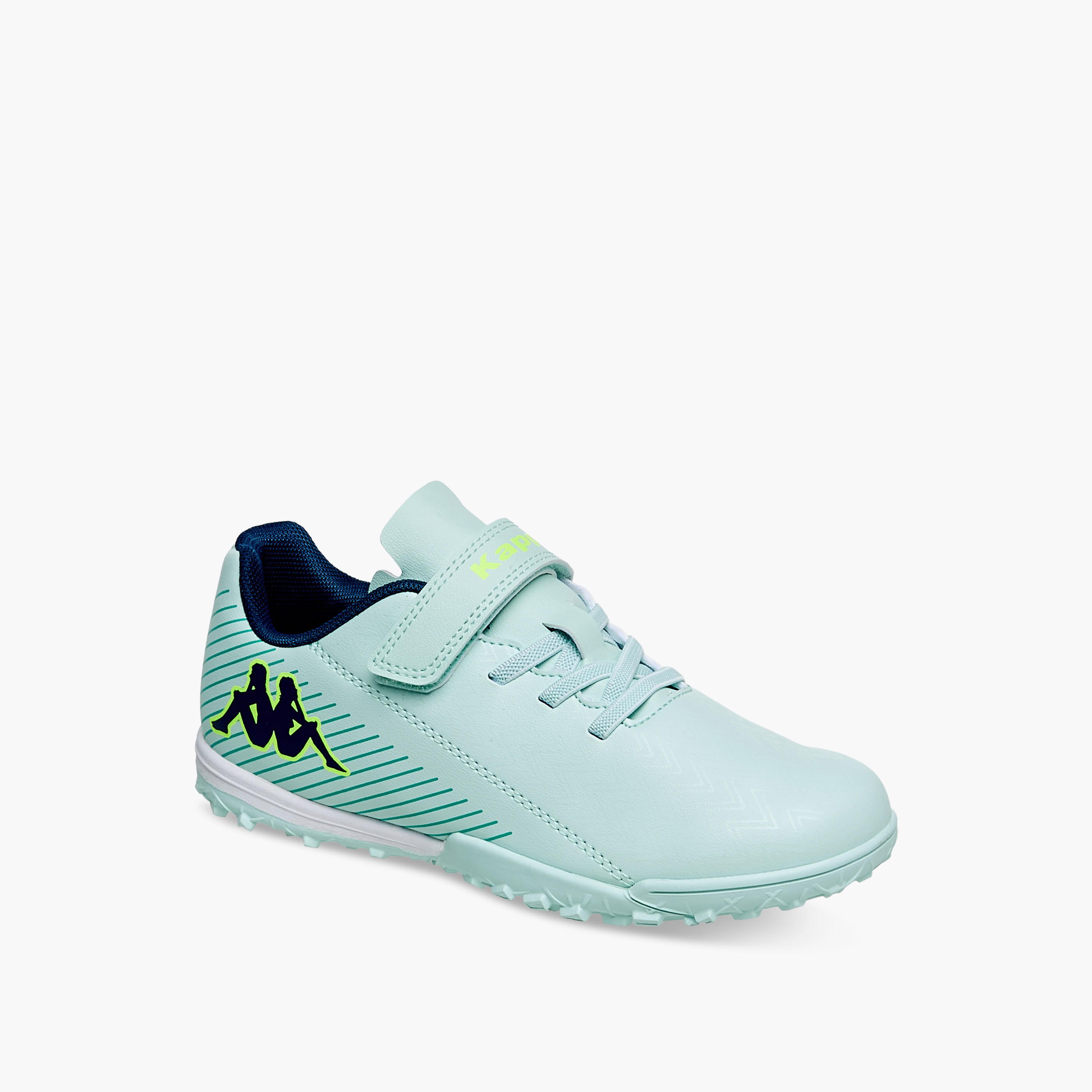 Kappa Girls Hook & Loop Football Turf Shoes-girls-shoes-sports-image-2