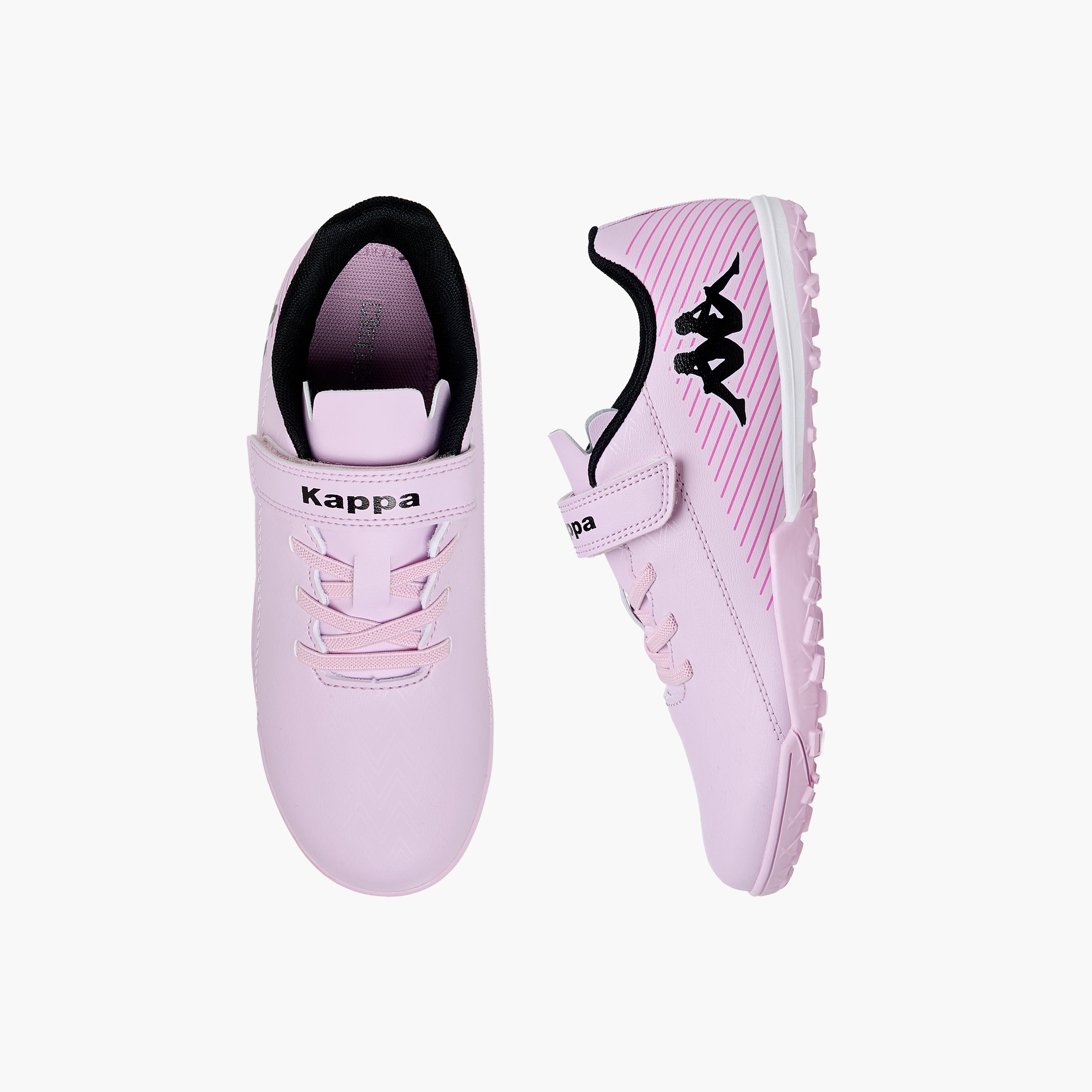 Kappa Girls Hook & Loop Football Turf Shoes-girls-shoes-sports-image-1
