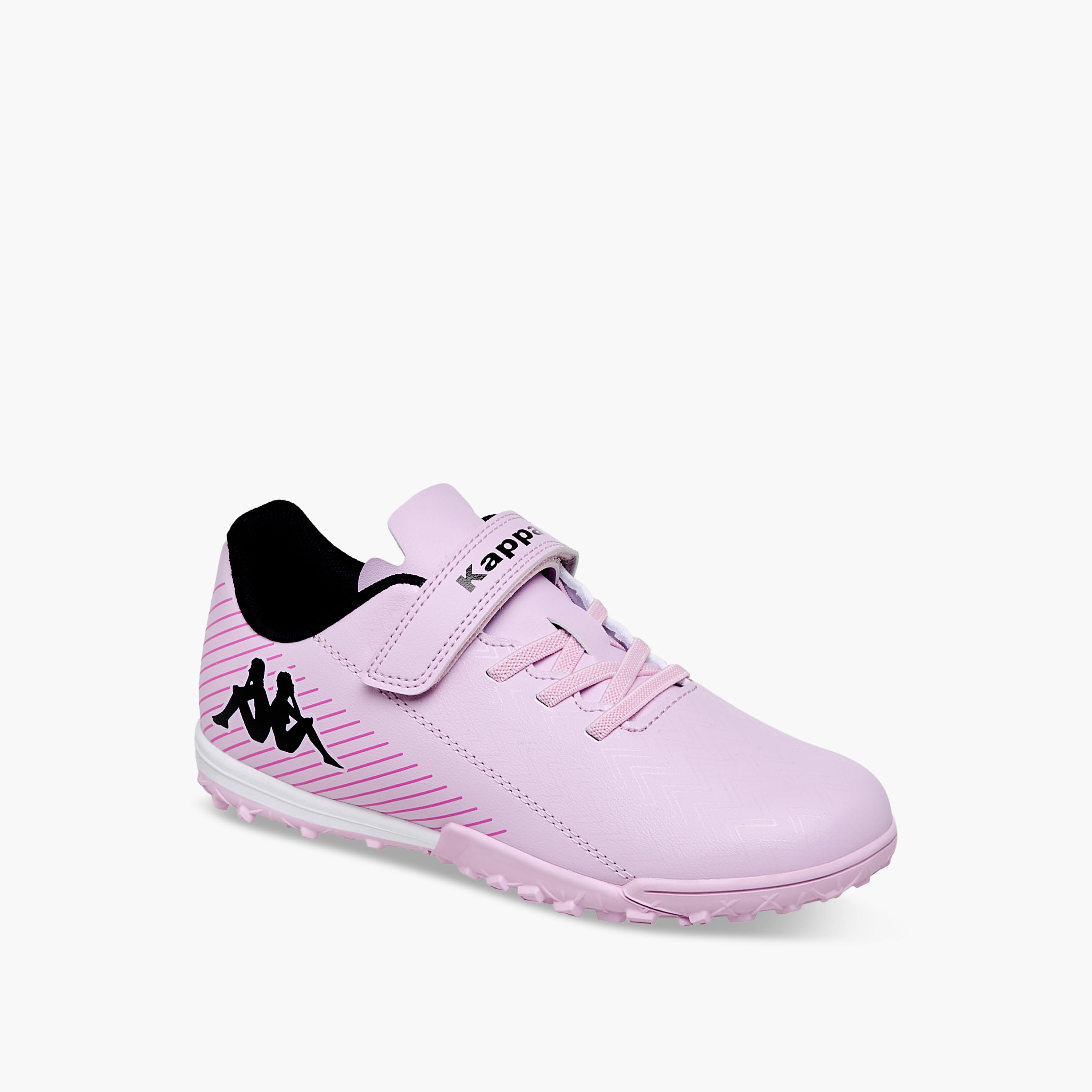 Kappa Girls Hook & Loop Football Turf Shoes-girls-shoes-sports-image-2