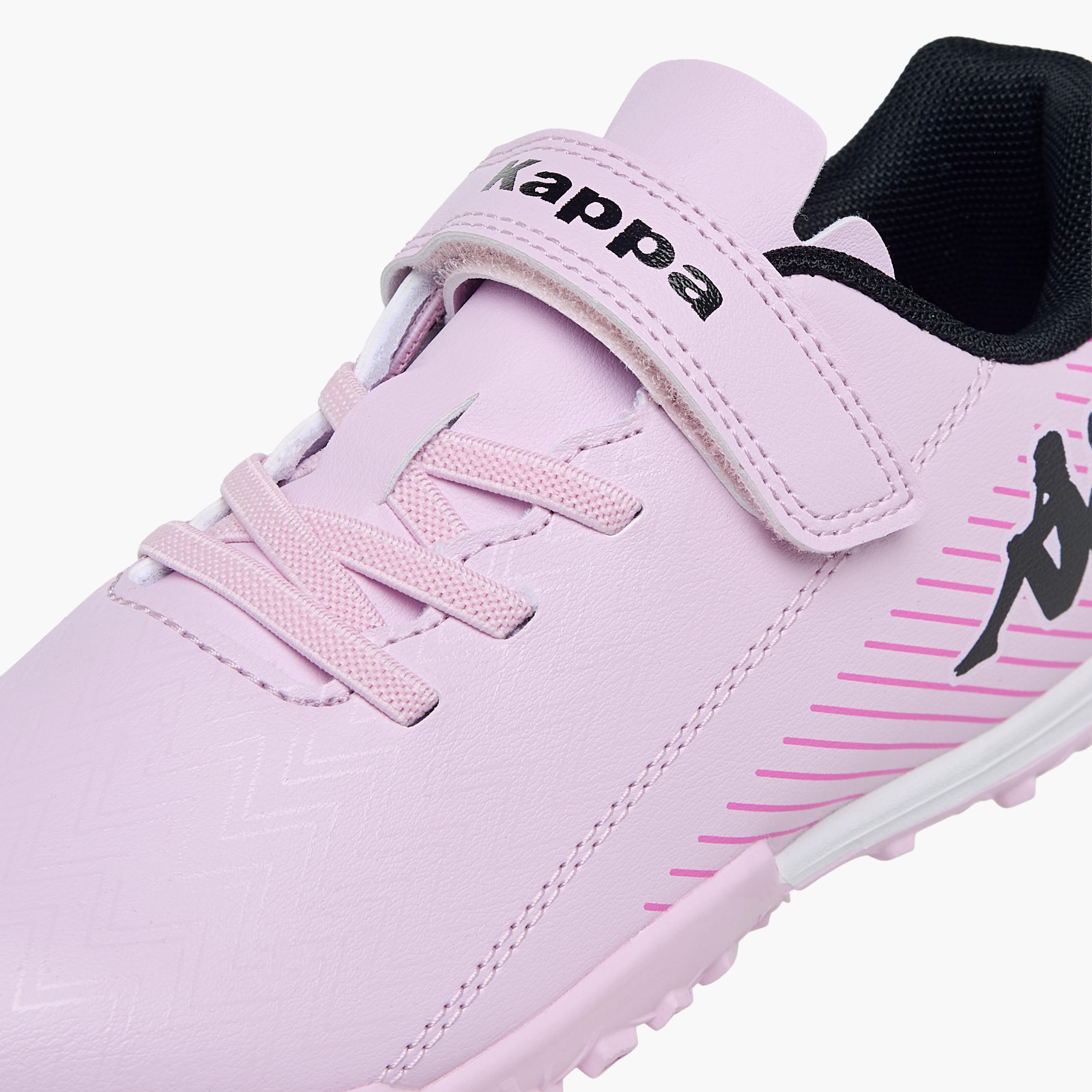 Kappa Girls Hook & Loop Football Turf Shoes-girls-shoes-sports-image-4