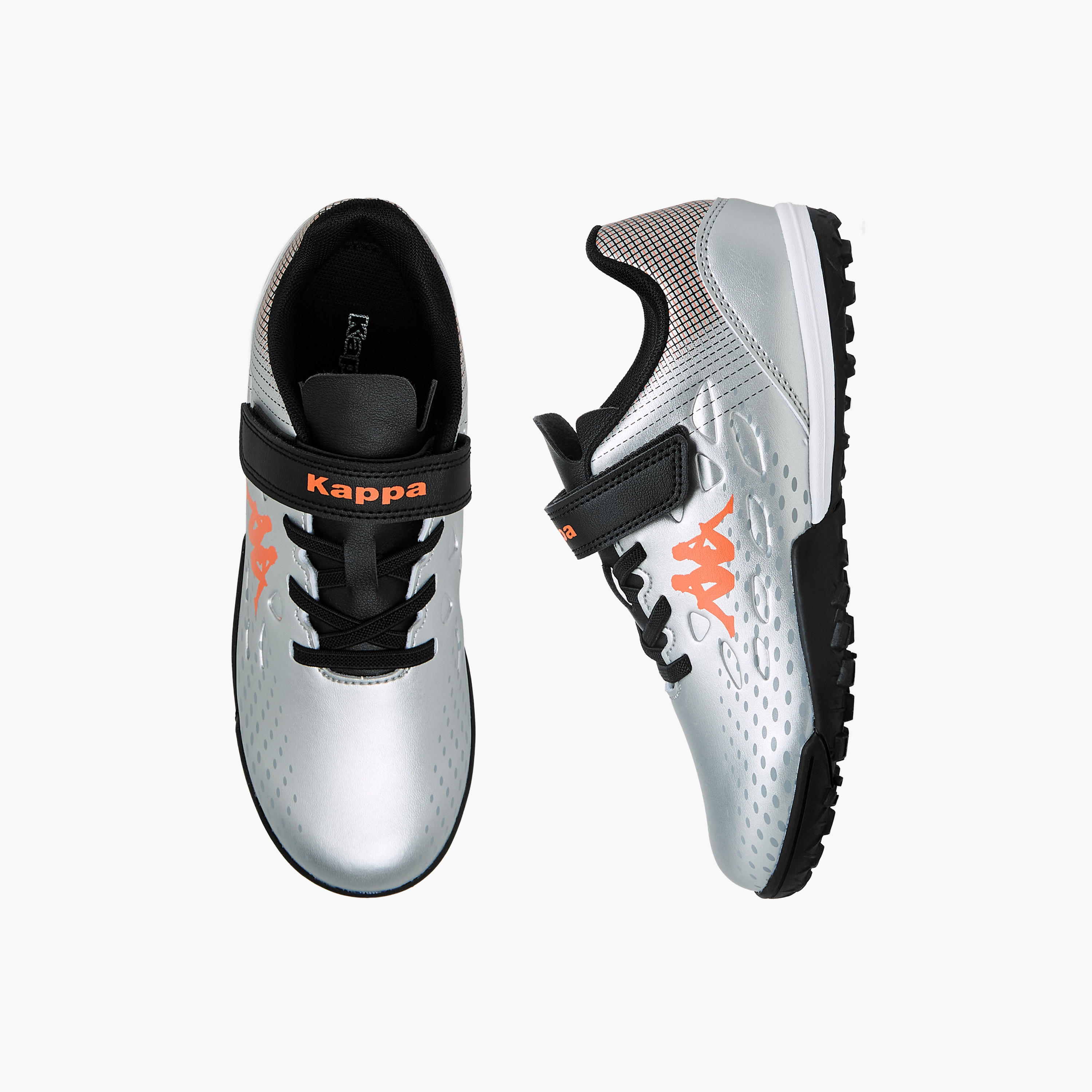 Kappa Boys Hook and Loop Football Turf Shoes-sports-gear-football-shoes-turf-image-1