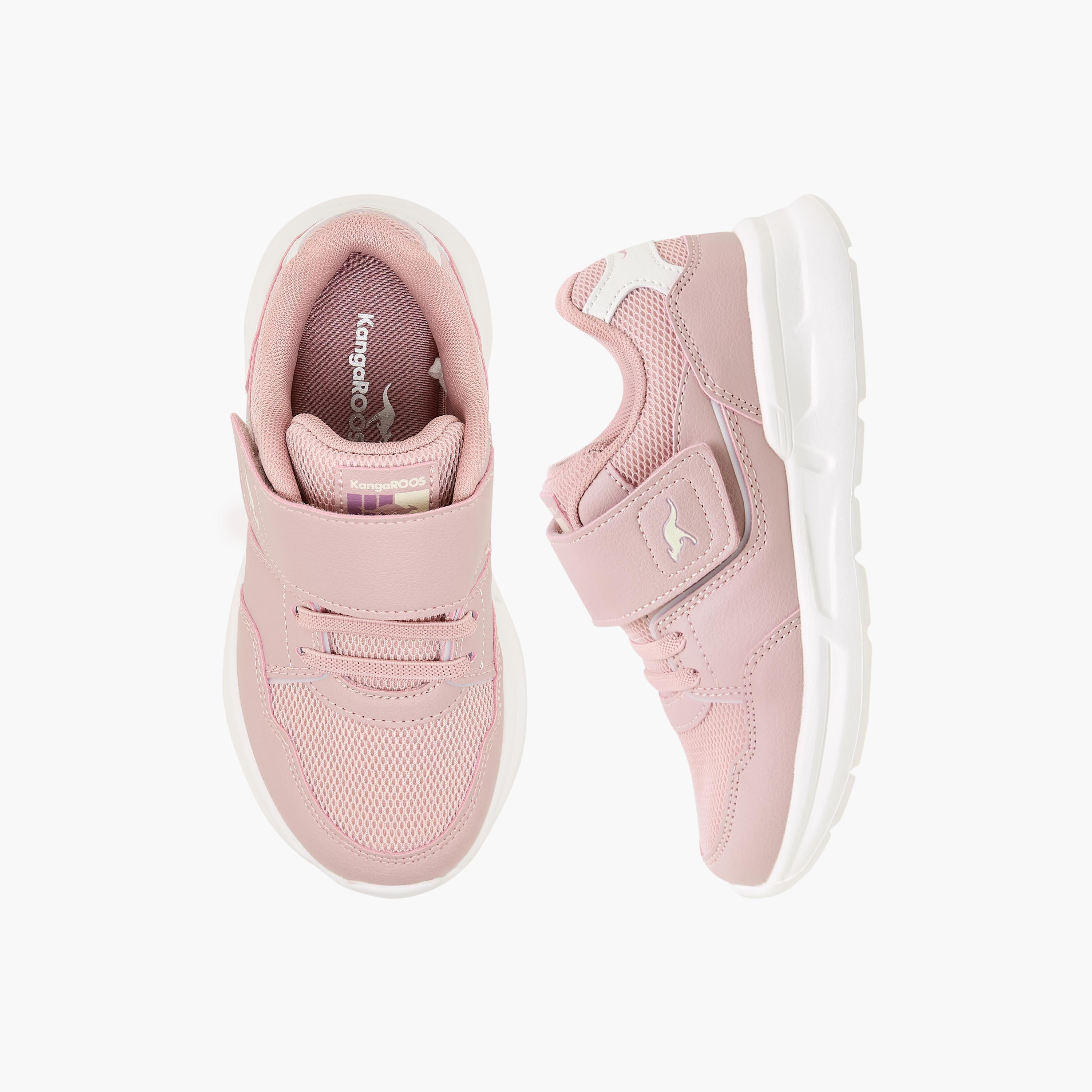 KangaROOS Girls Hook & Loop Sports Shoes-girls-shoes-sports-image-1
