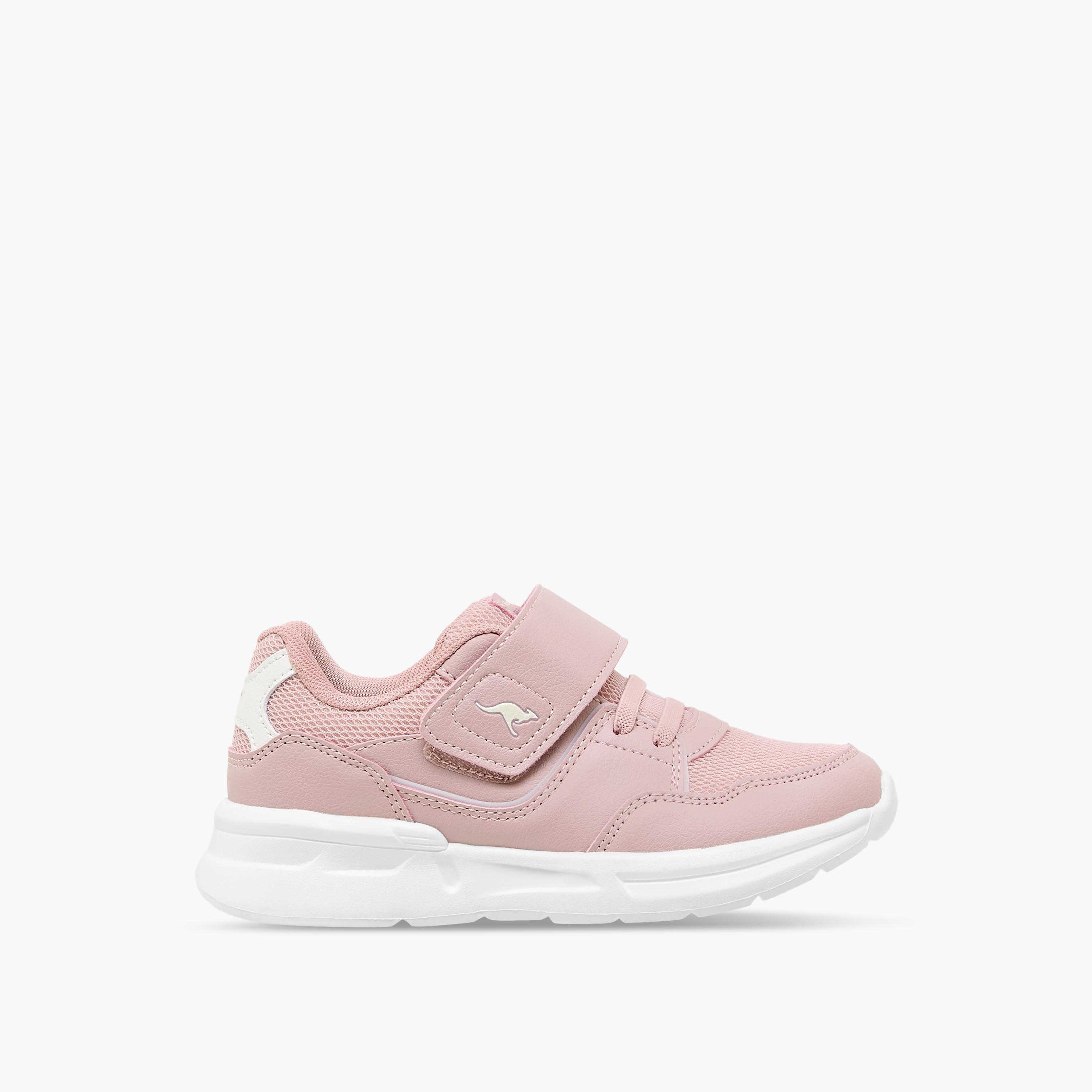KangaROOS Girls Hook & Loop Sports Shoes-girls-shoes-sports-image-3