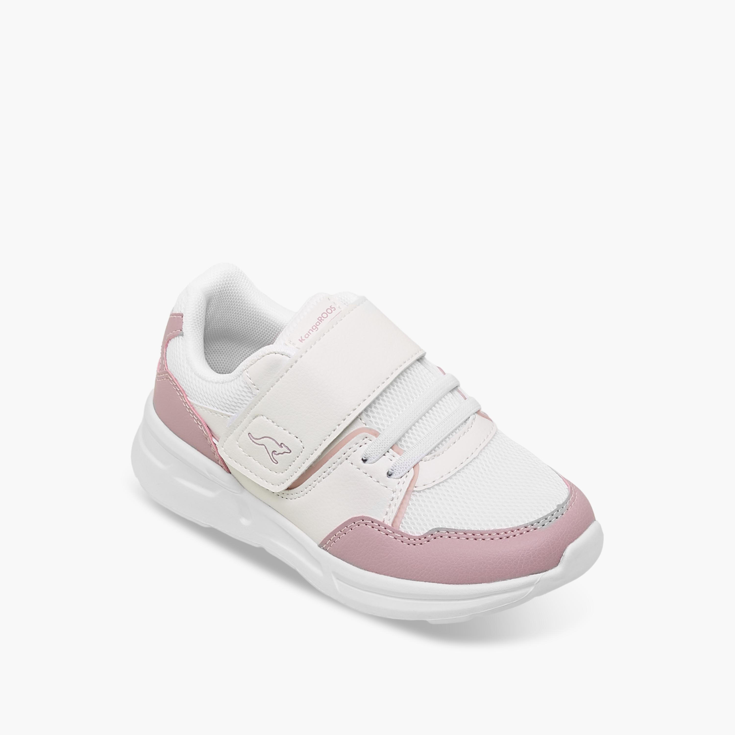 KangaROOS Girls Hook & Loop Sports Shoes-girls-shoes-sports-image-2