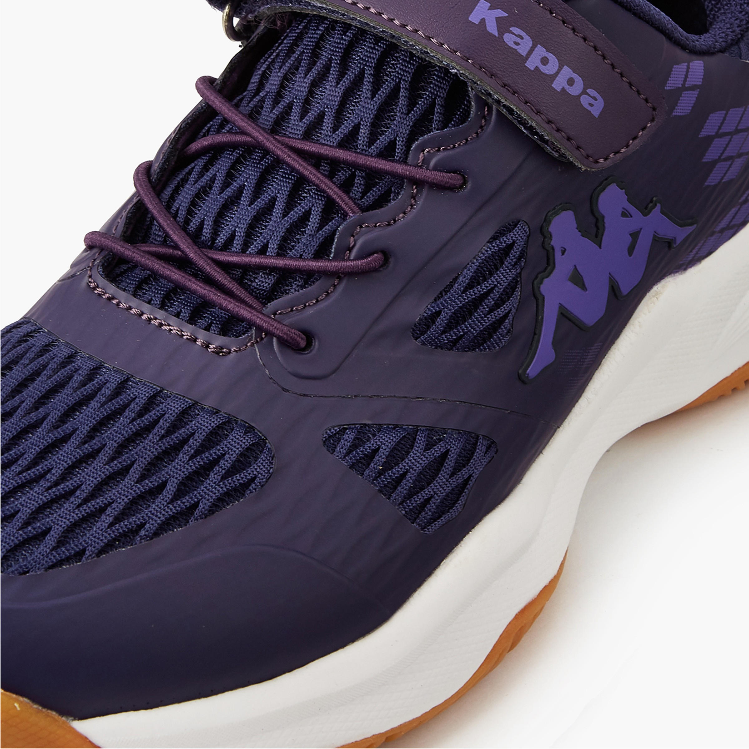 Kappa Girls Lace-Up Badminton Shoes-girls-shoes-sports-image-4