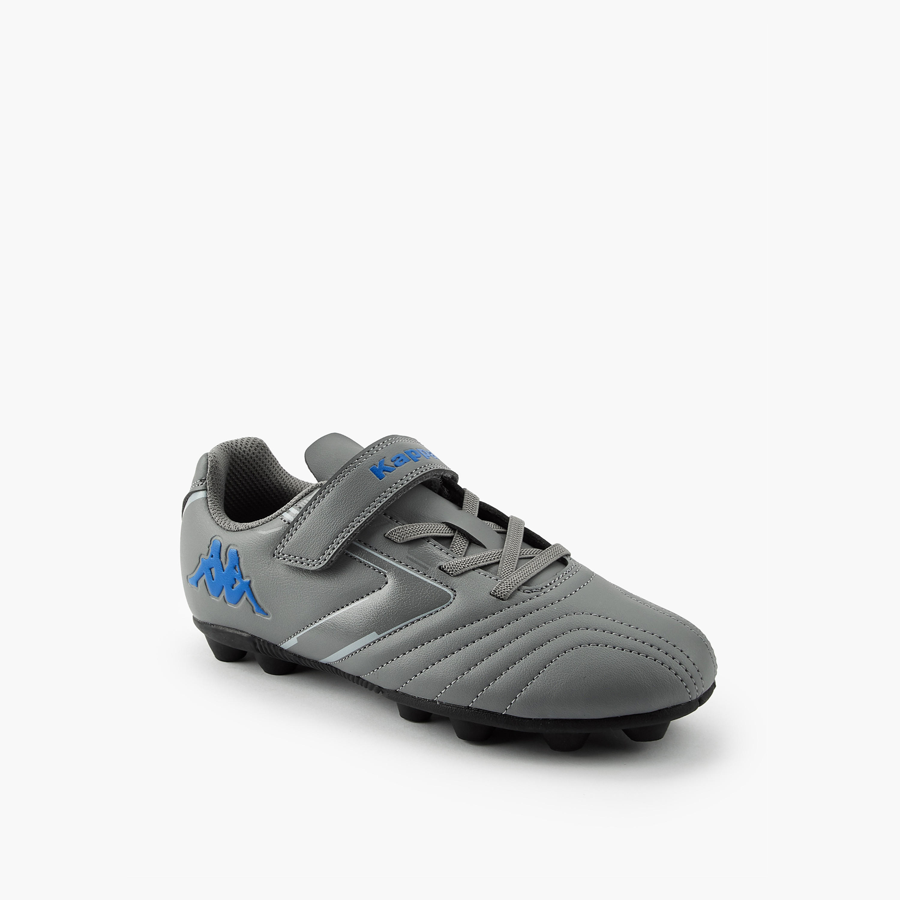 Kappa Kids Hook and Loop Football Firm Ground Shoes-girls-shoes-sports-image-3