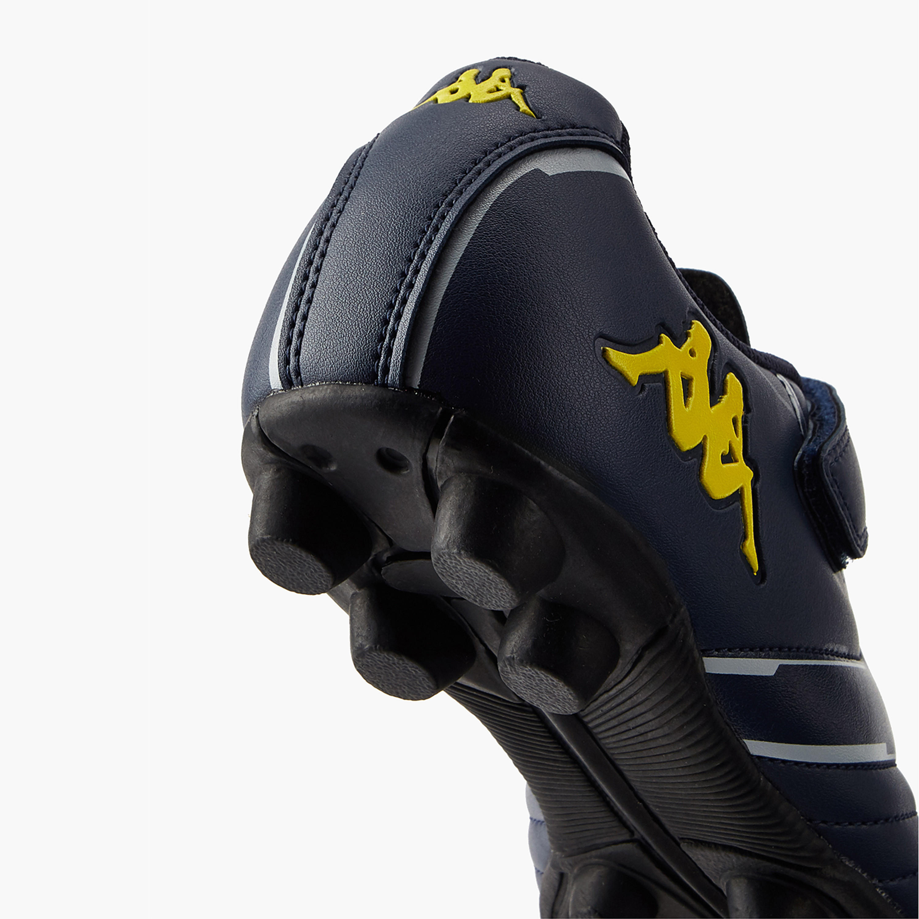Kappa Kids Hook and Loop Football Firm Ground Shoes-girls-shoes-sports-image-5