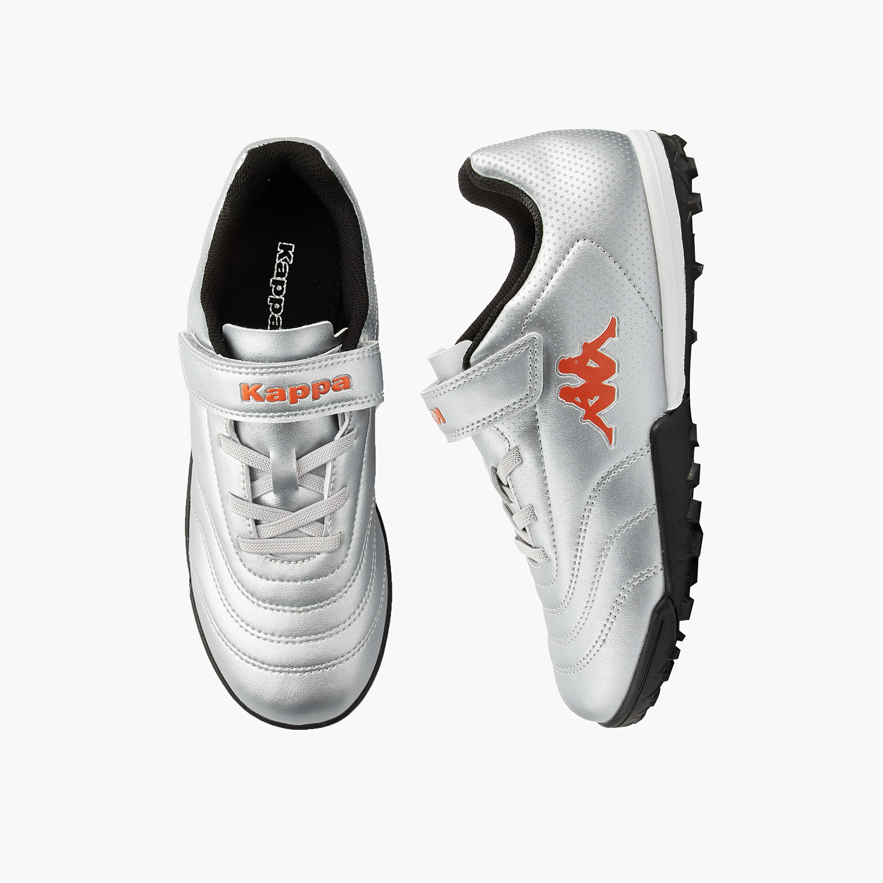 Kappa Kids Hook and Loop Football Turf Shoes-girls-shoes-sports-image-1