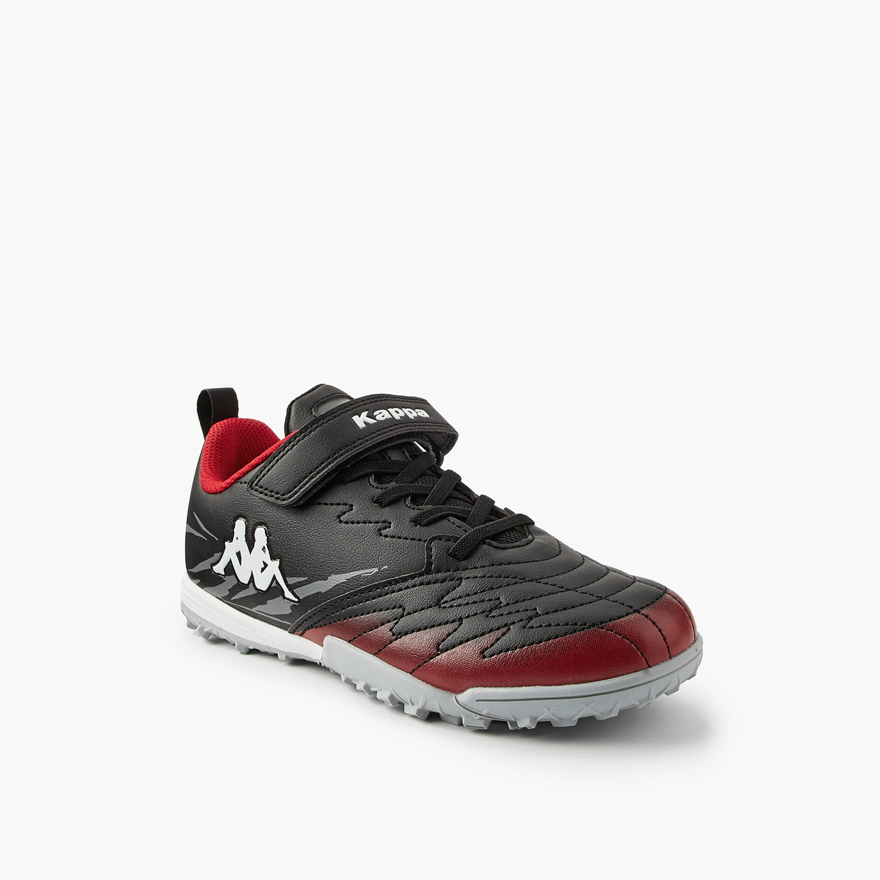 Kappa Kids Hook and Loop Football Turf Shoes with Pull Tab-girls-shoes-sports-image-3