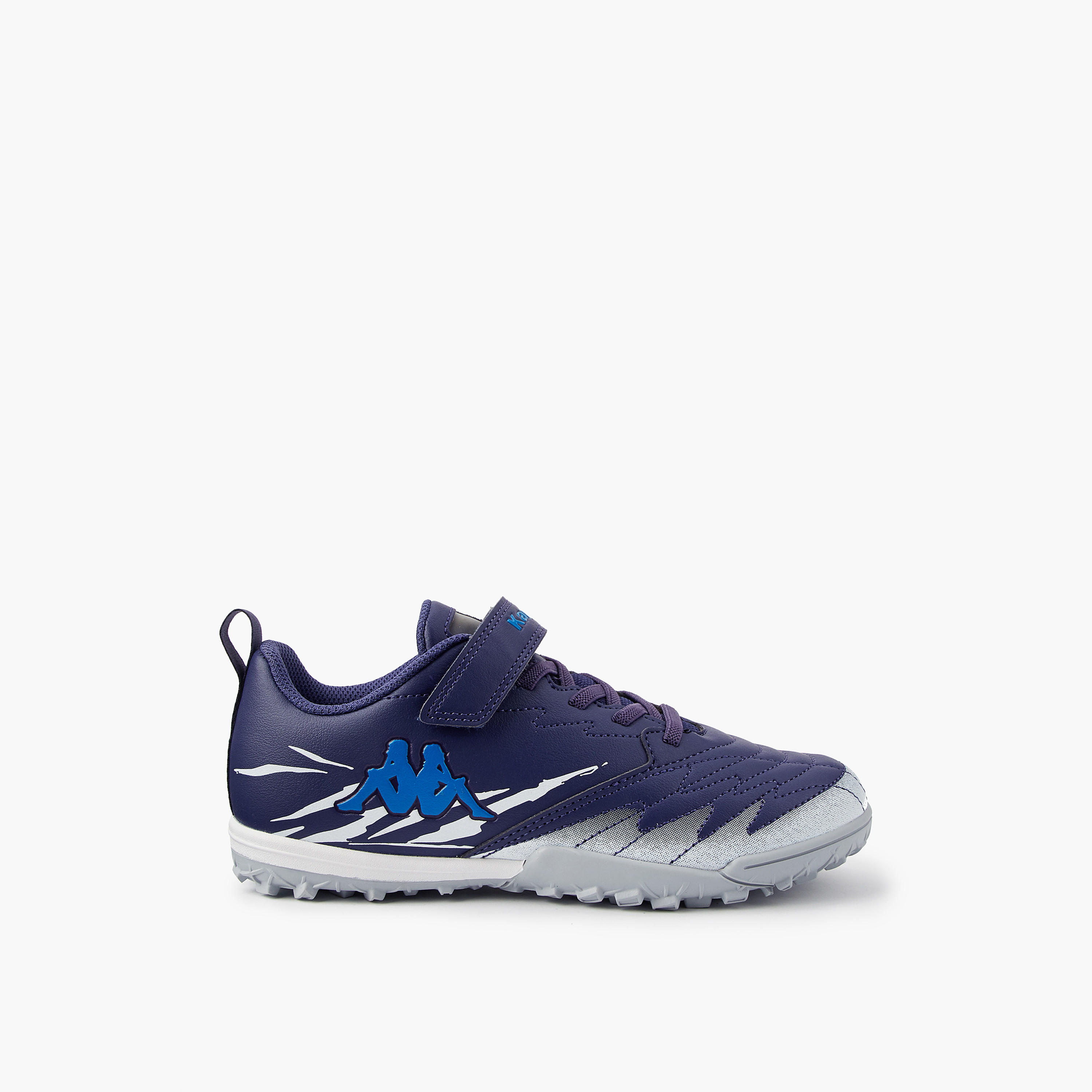 Kappa Kids Hook and Loop Football Turf Shoes with Pull Tab-girls-shoes-sports-image-2