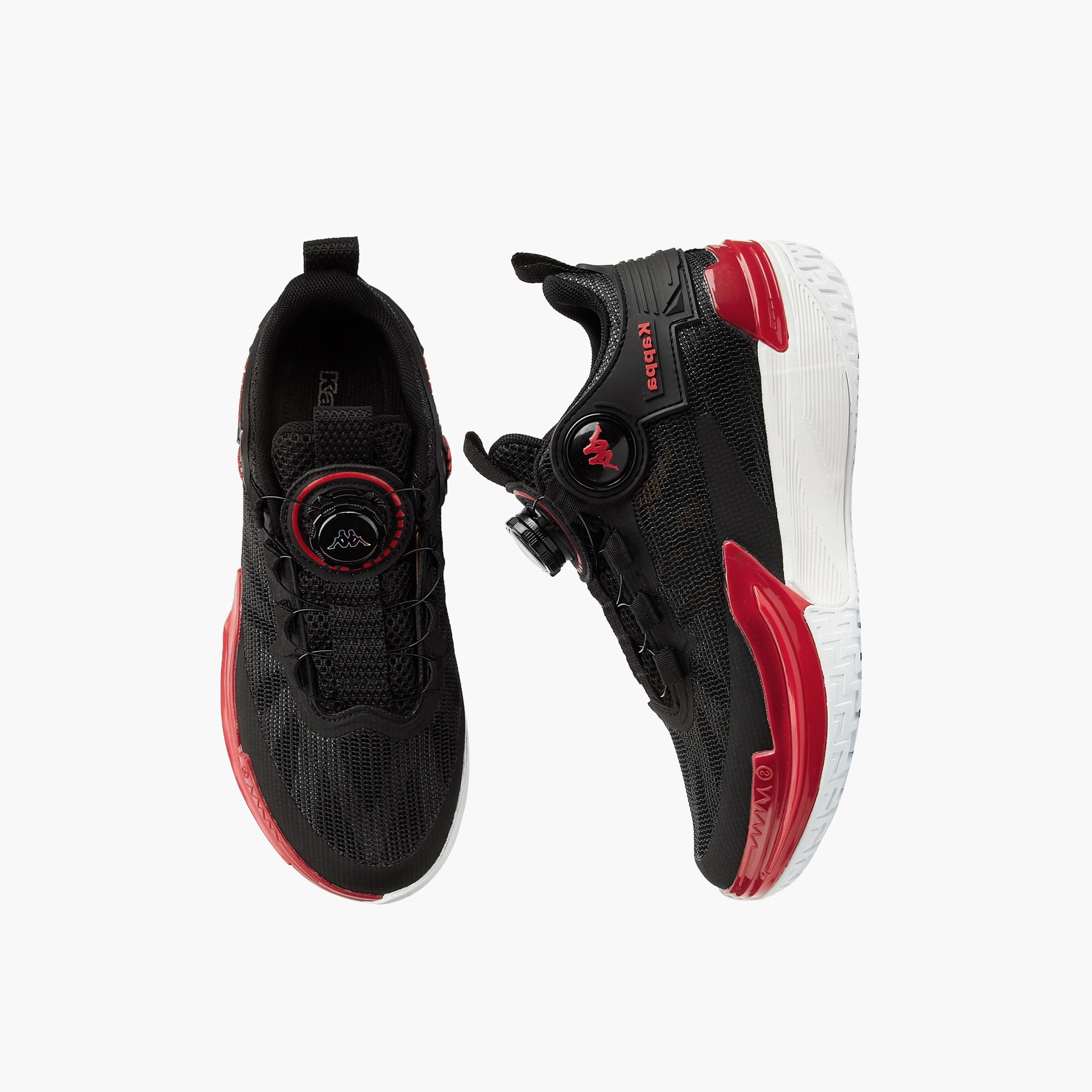 Kappa Boys Rotating Buckle Basketball Shoes--image-1