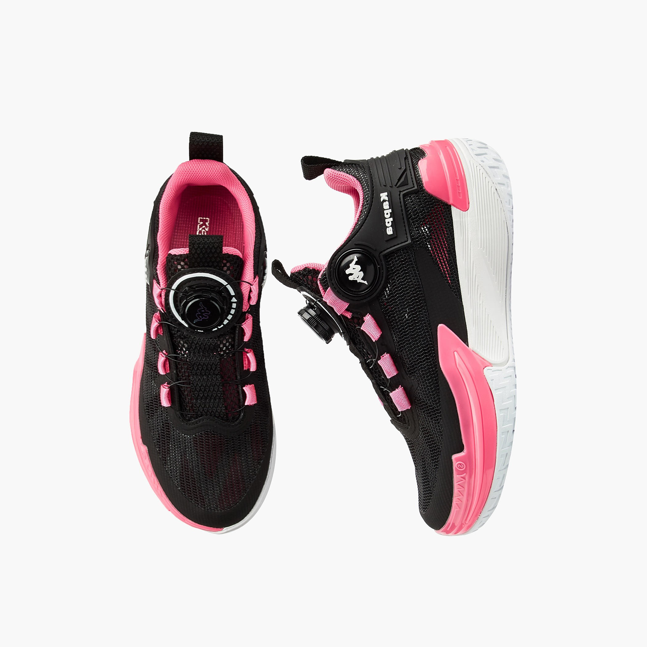 Kappa Girls Hook & Loop Basketball Shoes-girls-shoes-sports-image-1