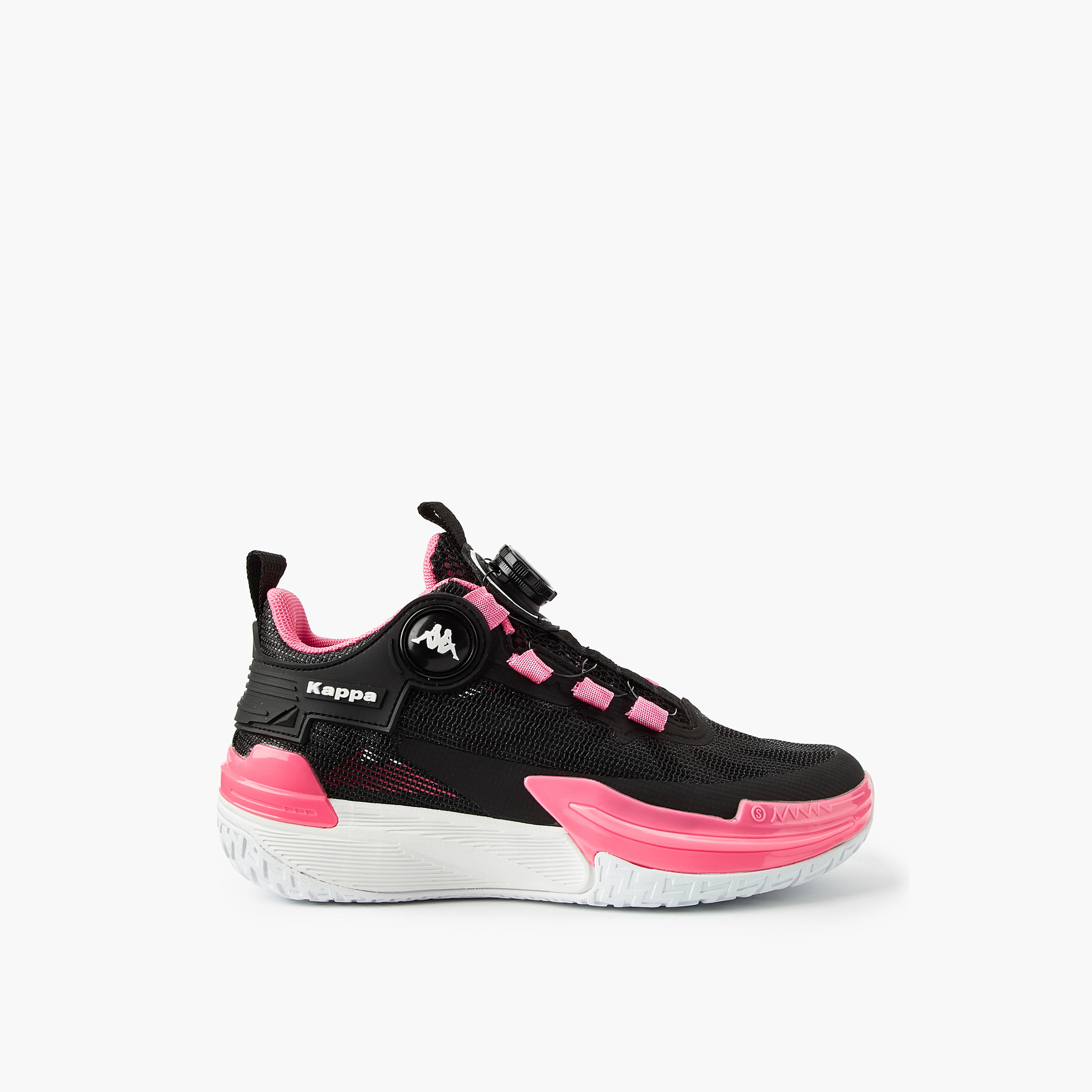 Kappa Girls Hook & Loop Basketball Shoes-girls-shoes-sports-image-2