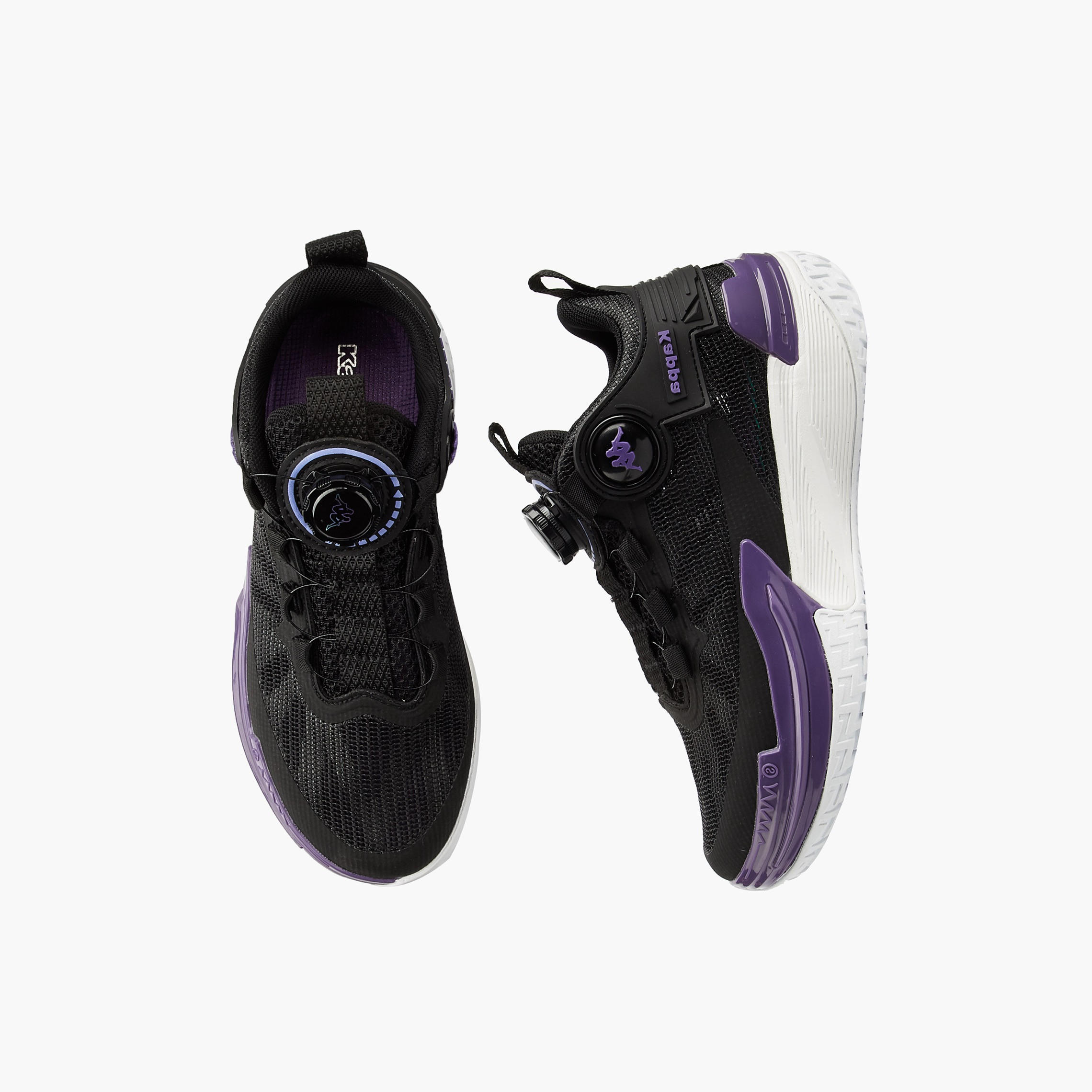 Kappa Girls Hook & Loop Basketball Shoes-girls-shoes-sports-image-1