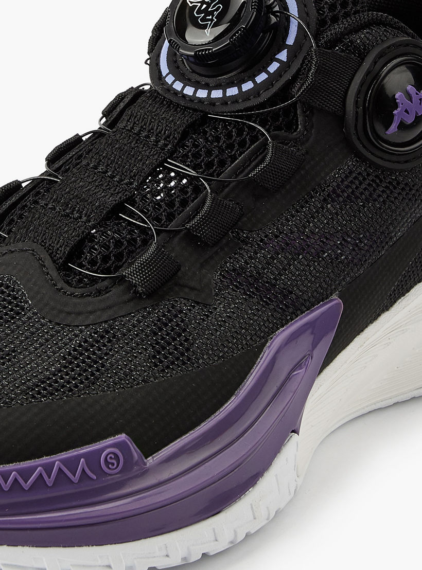 Kappa Girls Hook & Loop Basketball Shoes-girls-shoes-sports-image-4