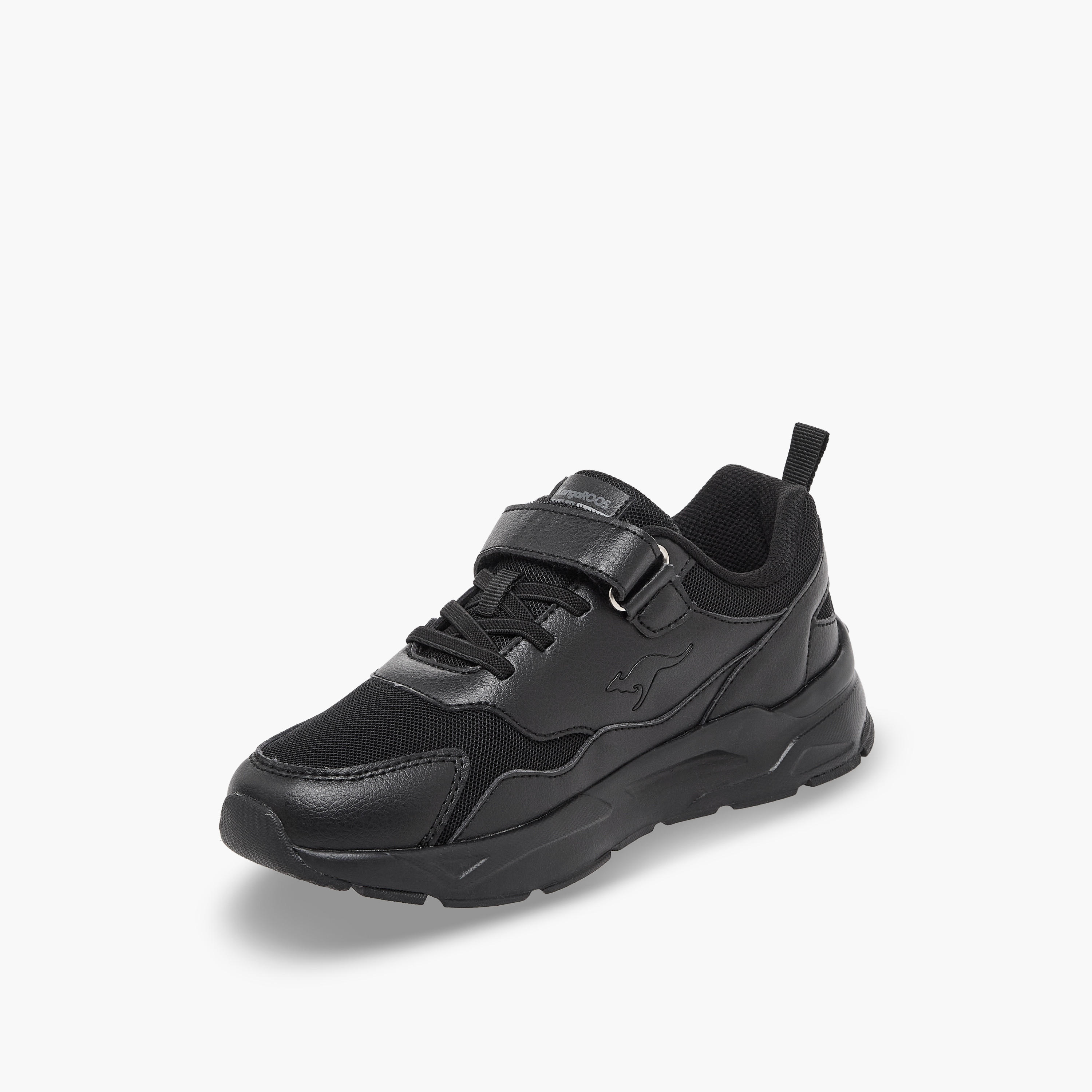 حذاء مدرسي للأطفال بشريط إغلاق لاصق من كانغاروز-sports-boys-shoes-image-4