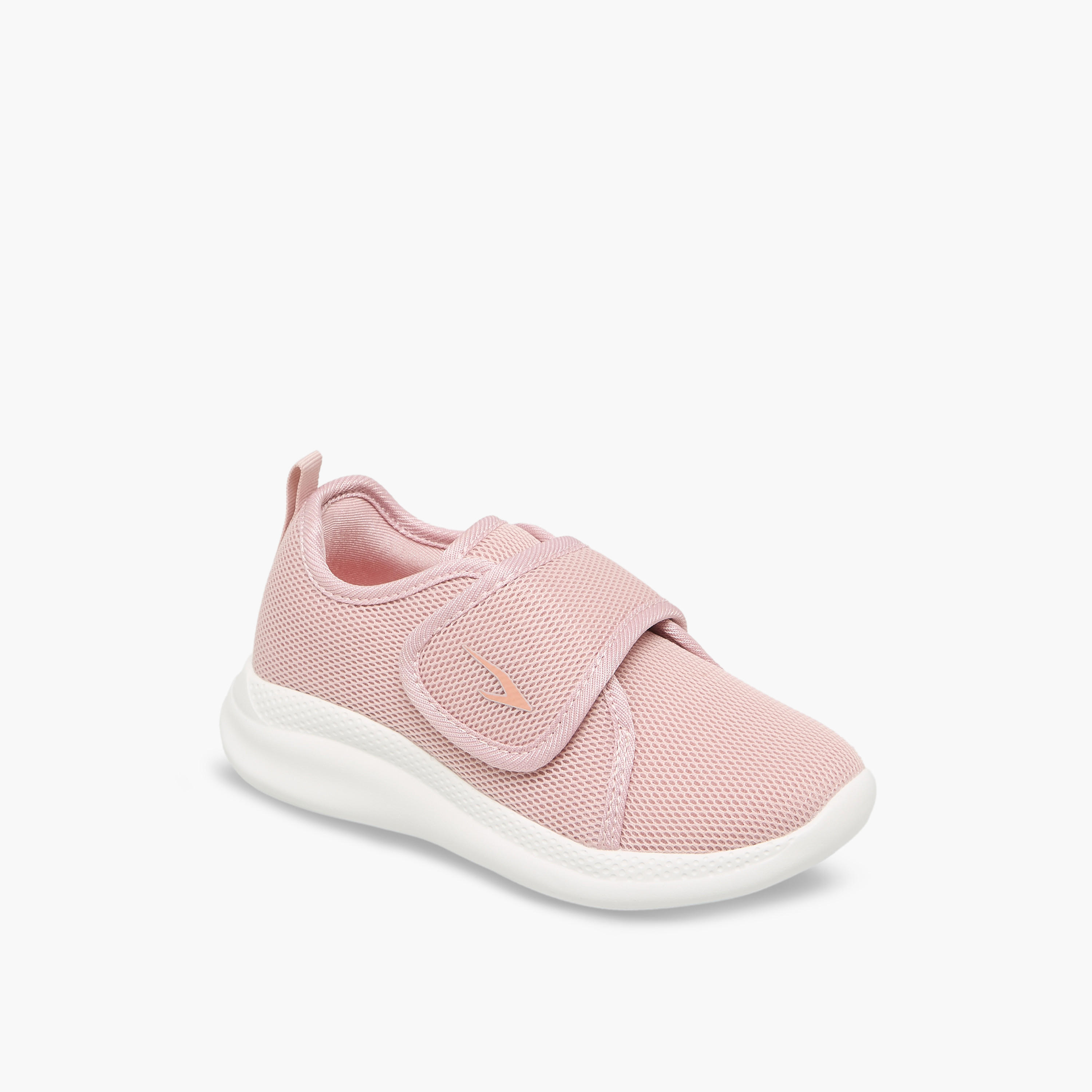Dash Girls Hook & Loop Sports Shoes-girls-shoes-sports-image-2