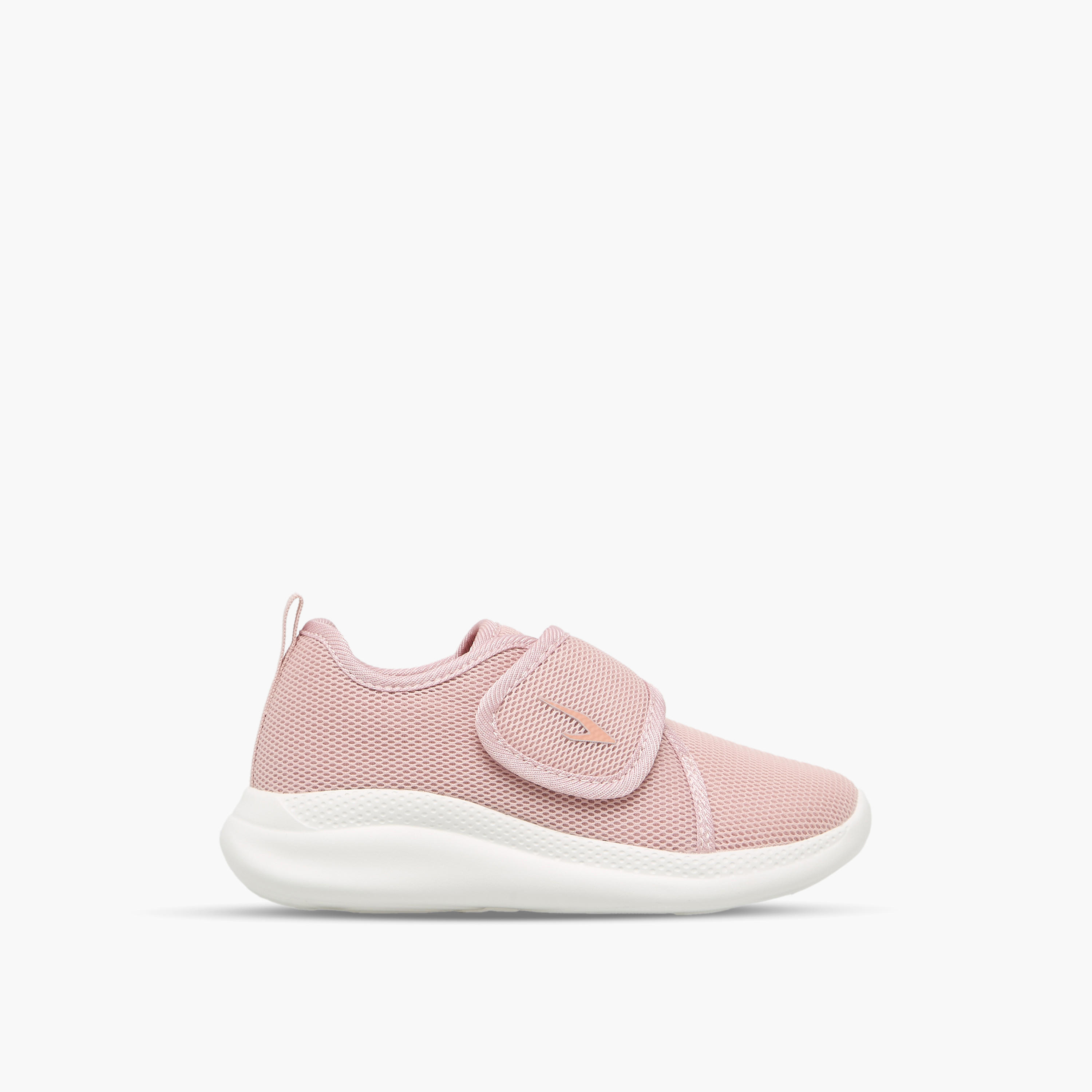 Dash Girls Hook & Loop Sports Shoes-girls-shoes-sports-image-3